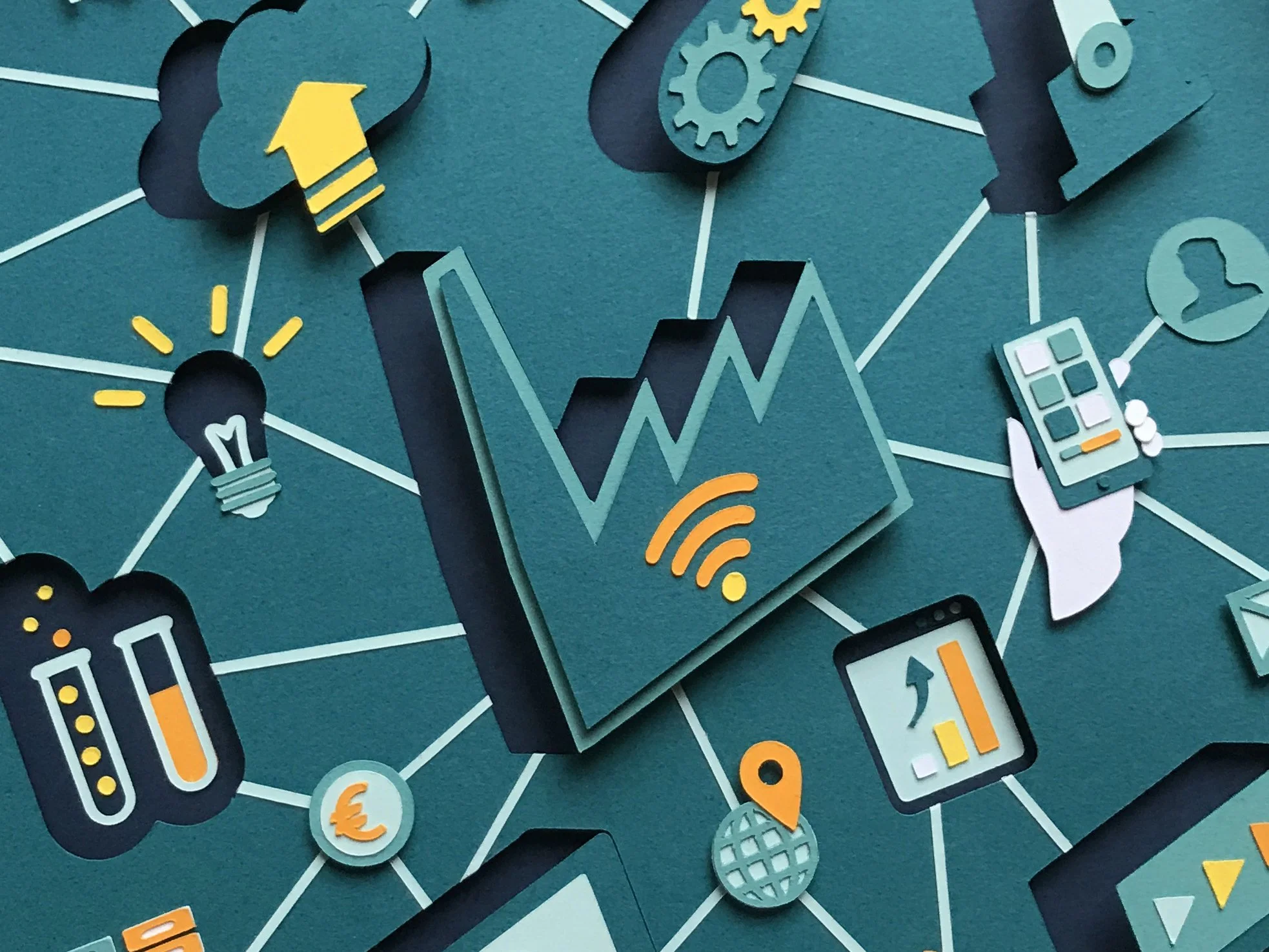 IPC Awards<br> － <br>Industry of the Future Illustration<br>for the French Paper Industry