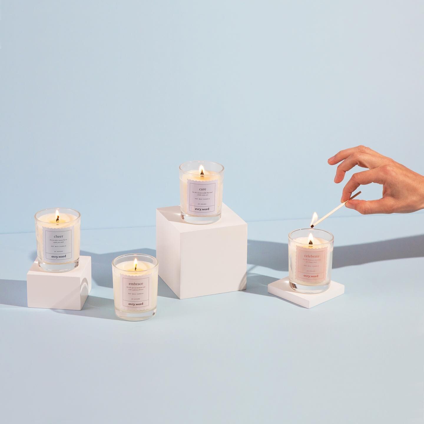 Love notes just got lit🔥

We just love the idea behind this beautiful new brand @evry.word, send a message in a candle and watch it reveal as it burns. How cute is that?

Launch product photography by yours truly🙋&zwj;♀️

Design by @studio.wednesda