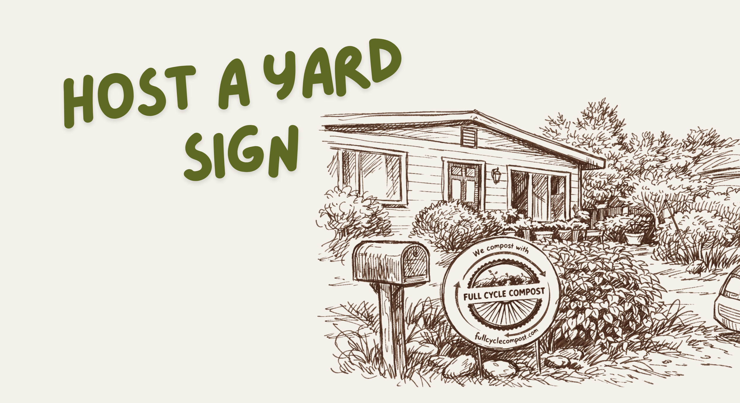 Host a Yard Sign