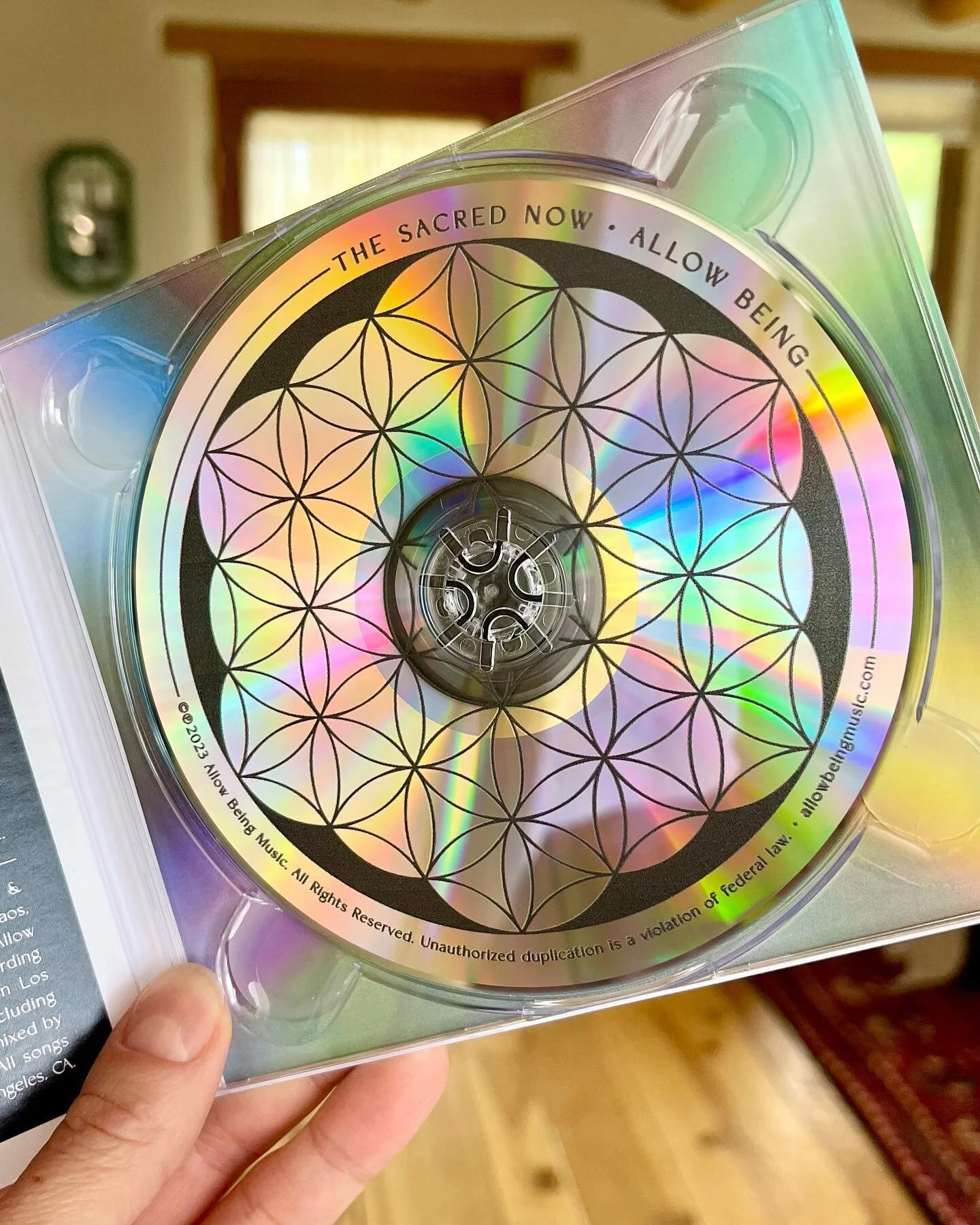 The Sacred Now has arrived, and that means it's YOURS now! 💿 Thank you to everyone who pre-ordered, reposted, and sent messages of love and support. It means everything to me.🩵 This project is deeply personal, and at the same time universal. There 