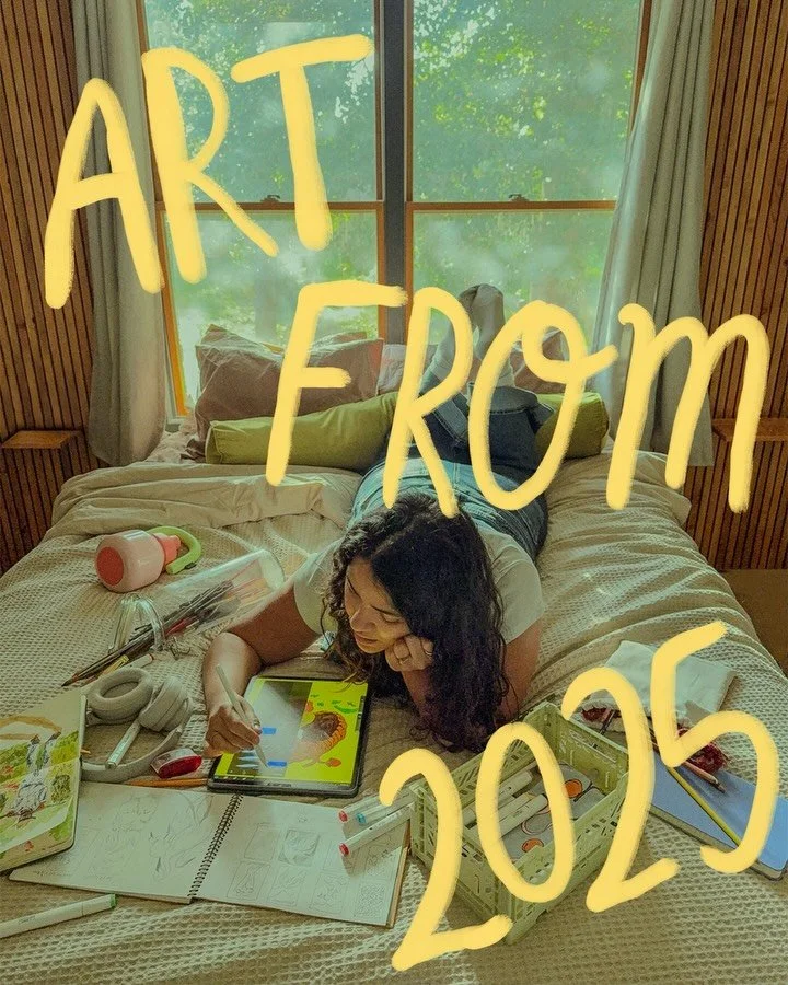 2025 was my biggest year yet as a book illustrator 🙌🏽

Full of learning curves, animated videos (with the help of my love @clayton_gilligan 🎥), and dream clients that make it all worth it. 

Cheers to more learning, more handmade art, meaningful s