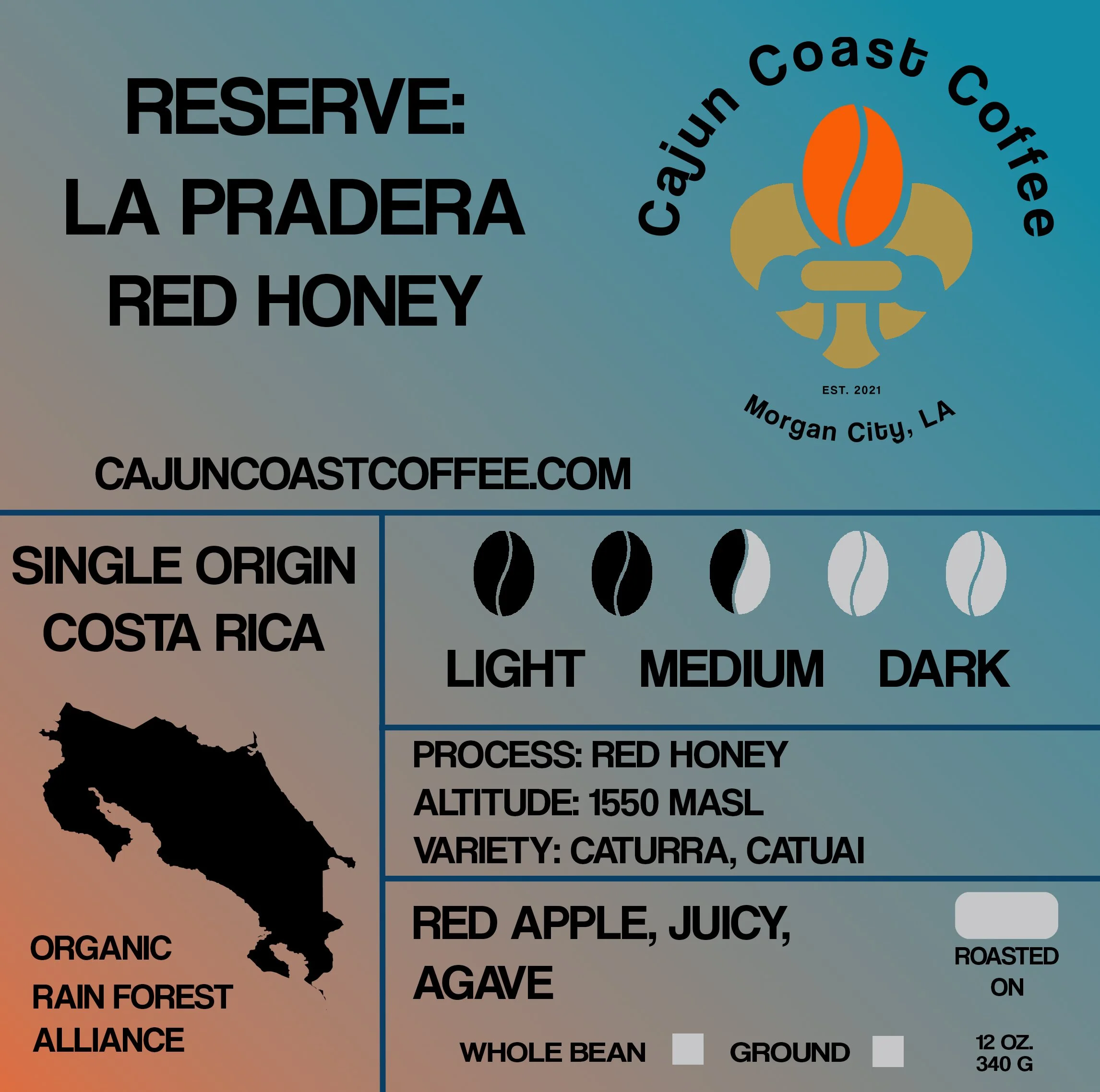 Costa Rica Red Honey Reserve