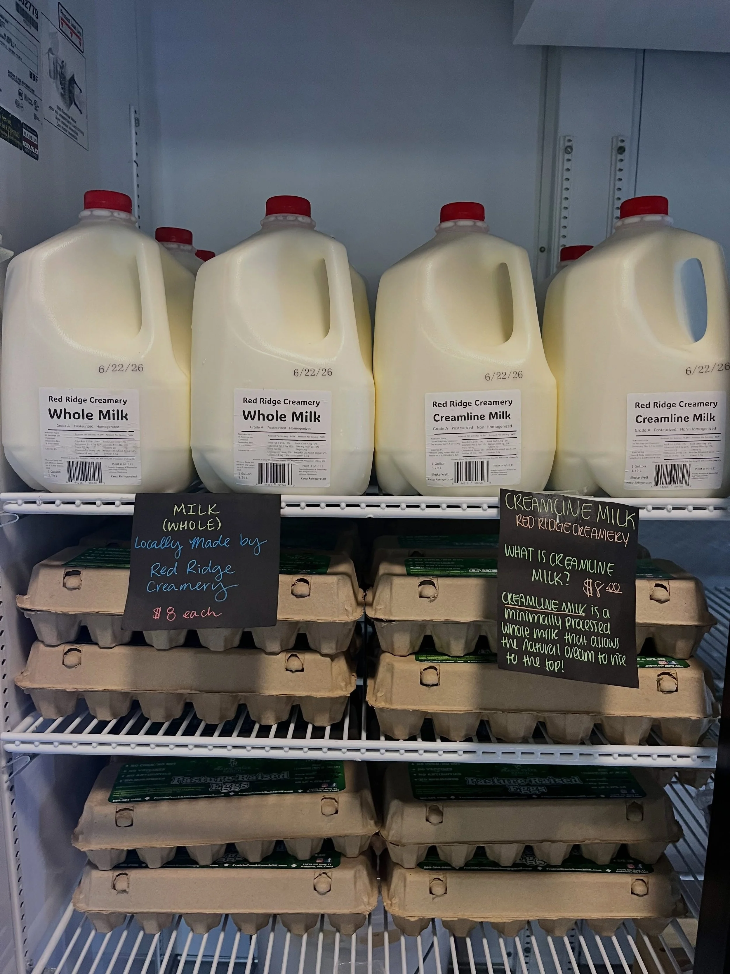 LOCAL MILK. LOCAL SOURDOUGH. LOCAL EGGS. LOCAL POTATOES. LOCAL STRAWBERRIES. ALL JUST DROPPED. EAT LOCAL AND SUPPORT YOUR LOCAL FARMERS/BAKERS/ARTISANS. 

LOCAL LOCAL LOCAL

Thank you :&rsquo;).
