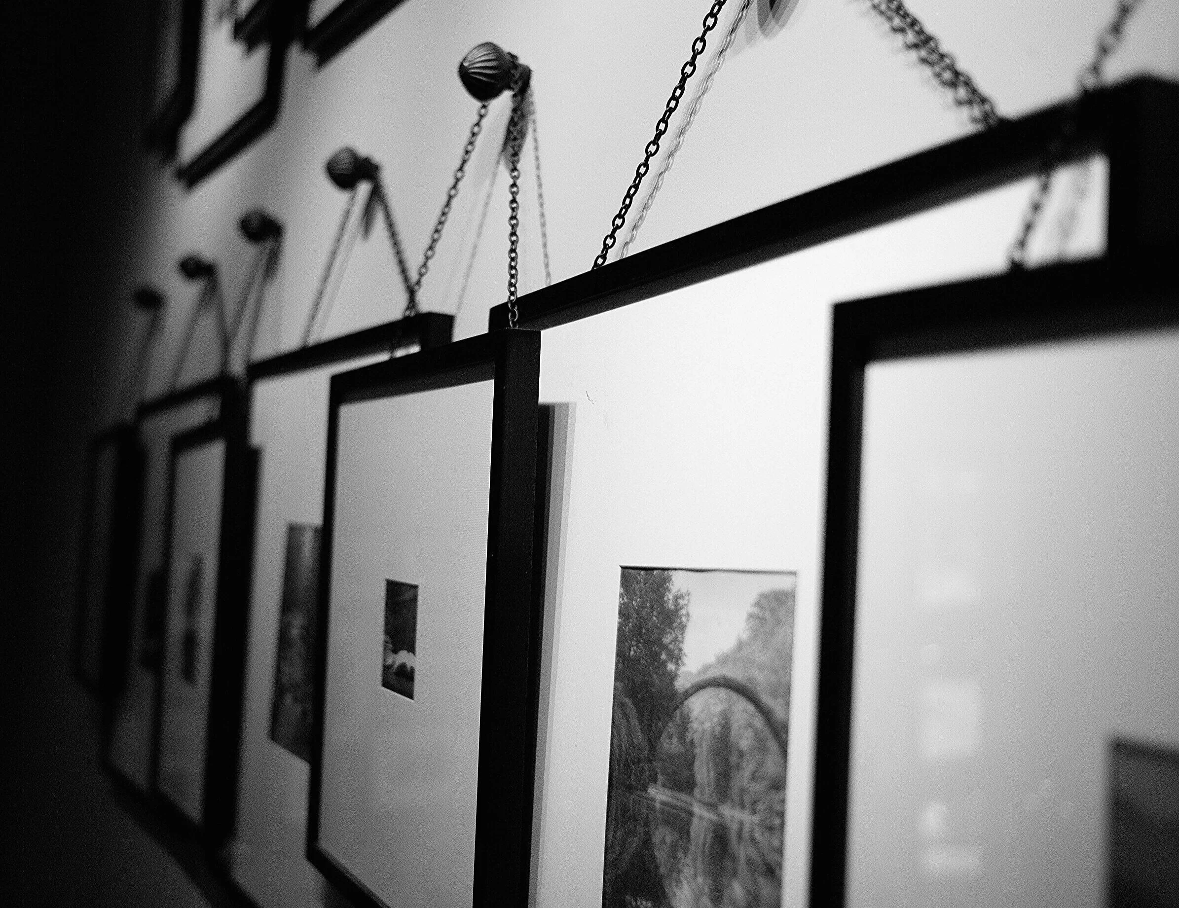 creative picture hangings