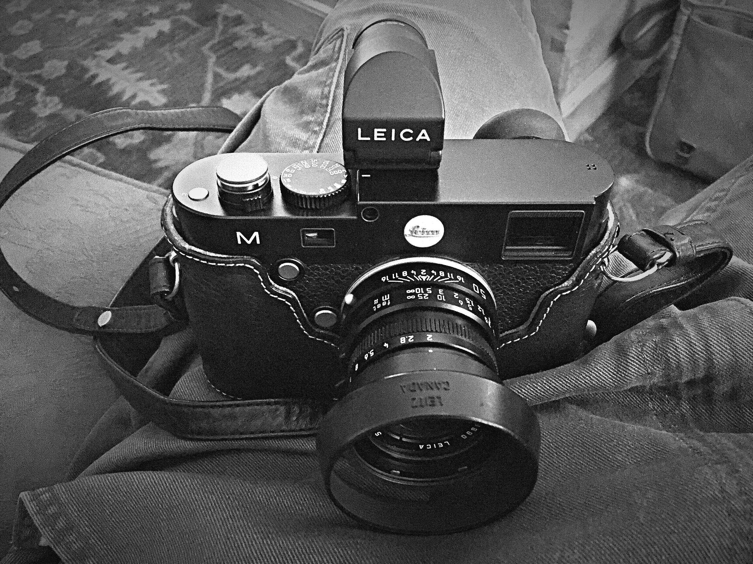 Leica M typ 240 and 50mm cron lens