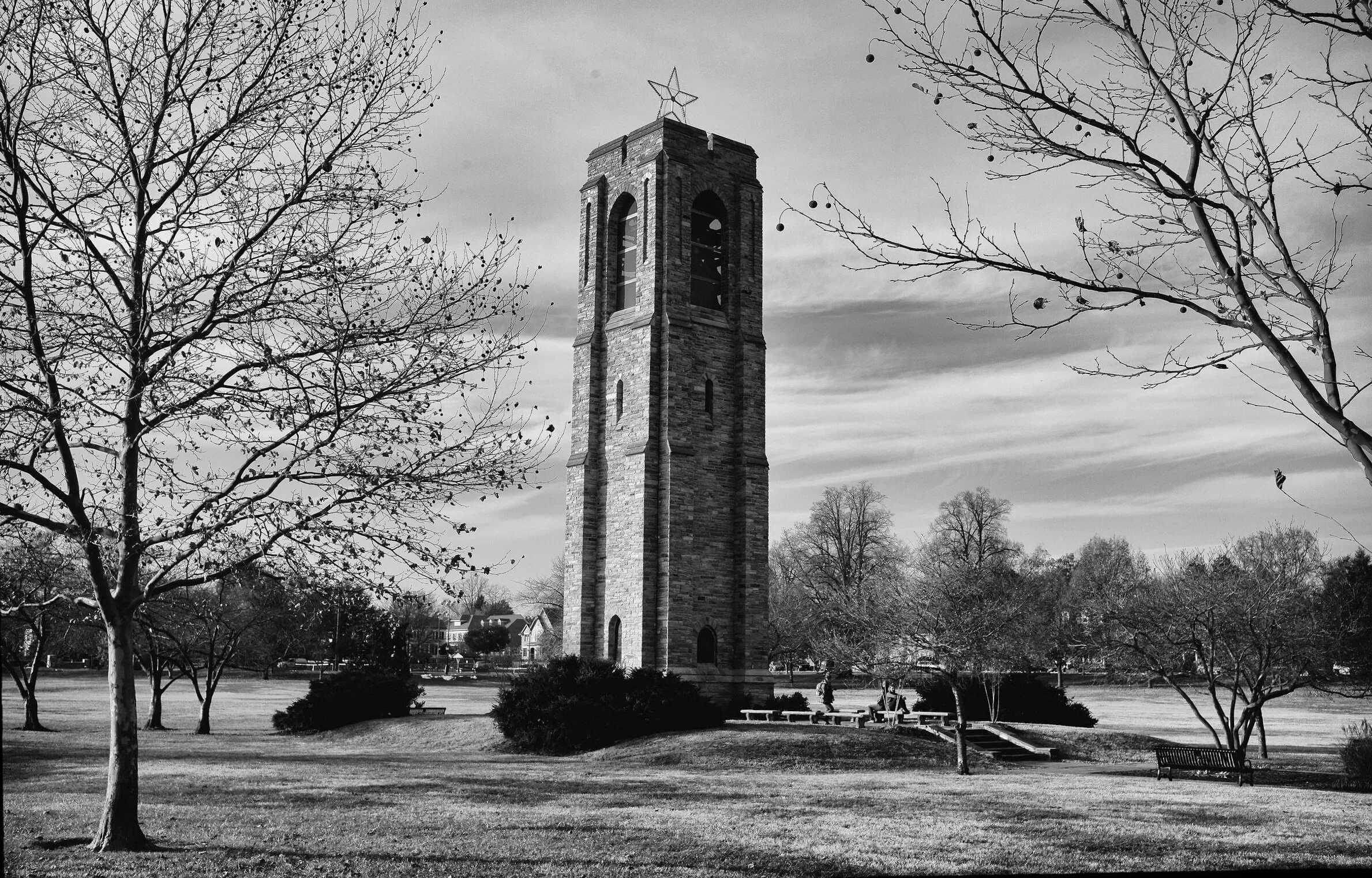 The Bell tower at Baker Park