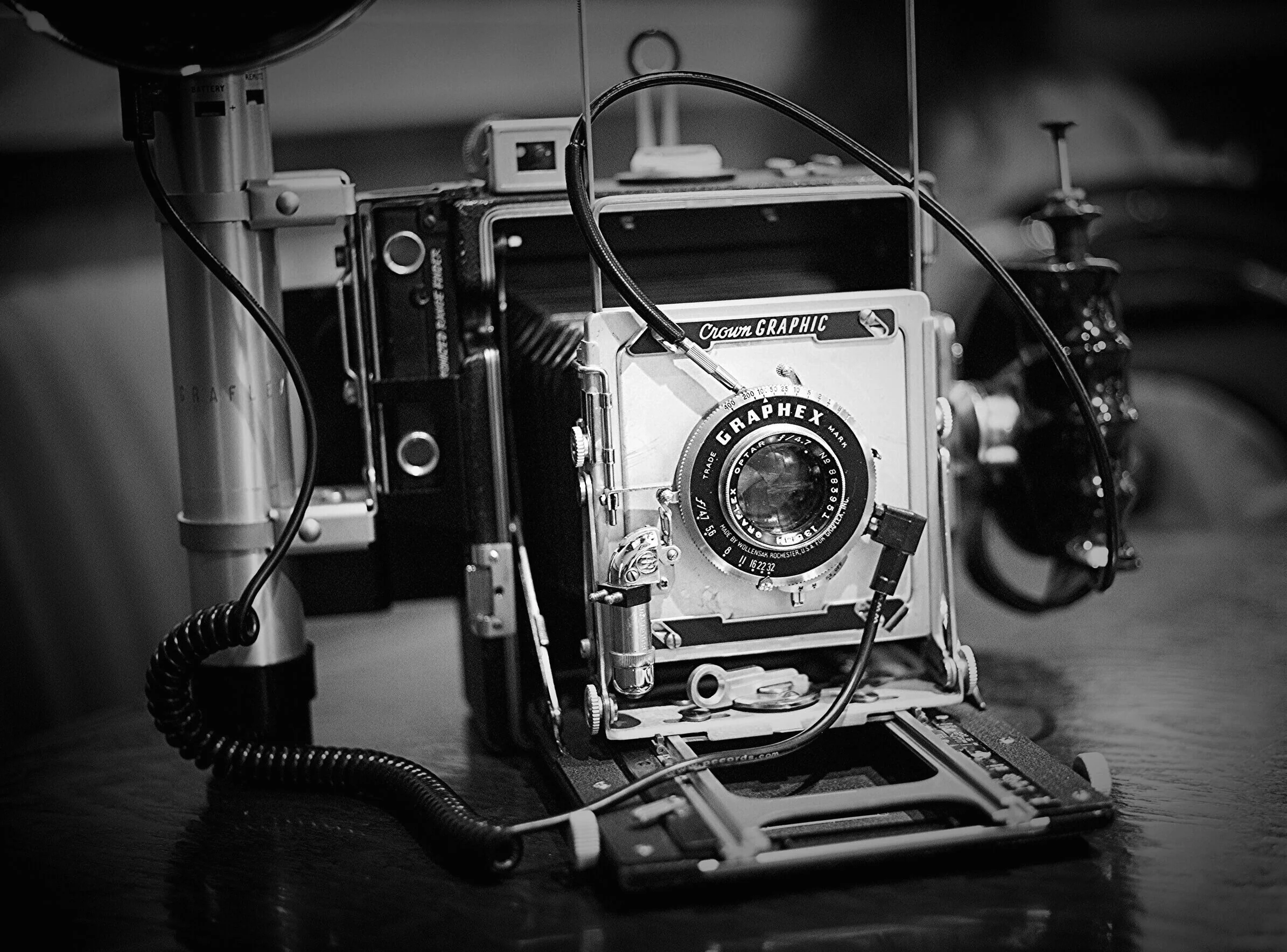 Press Camera (Grafex Crown Graphic) 4x5
