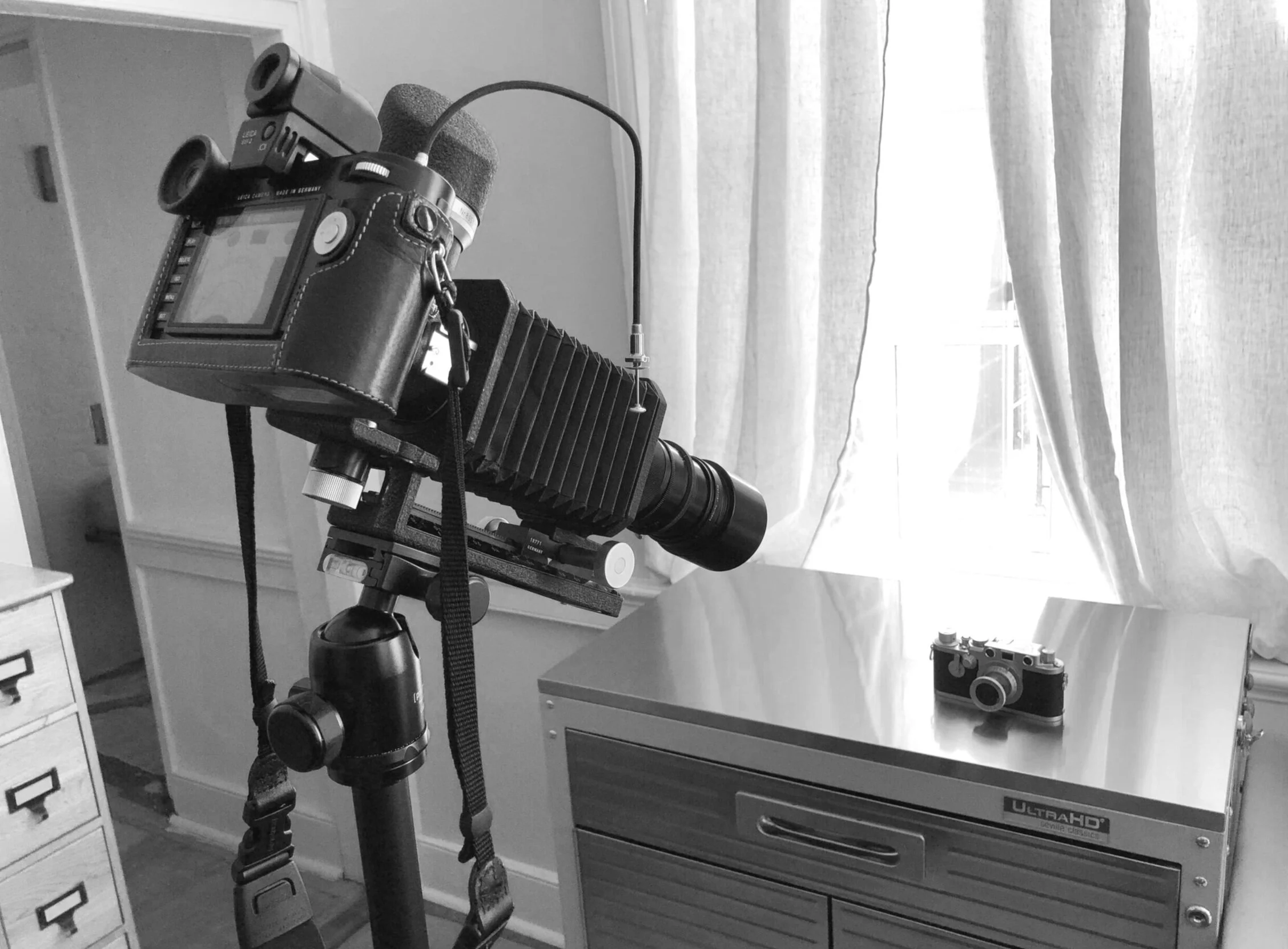 camera taking a photo of a camera