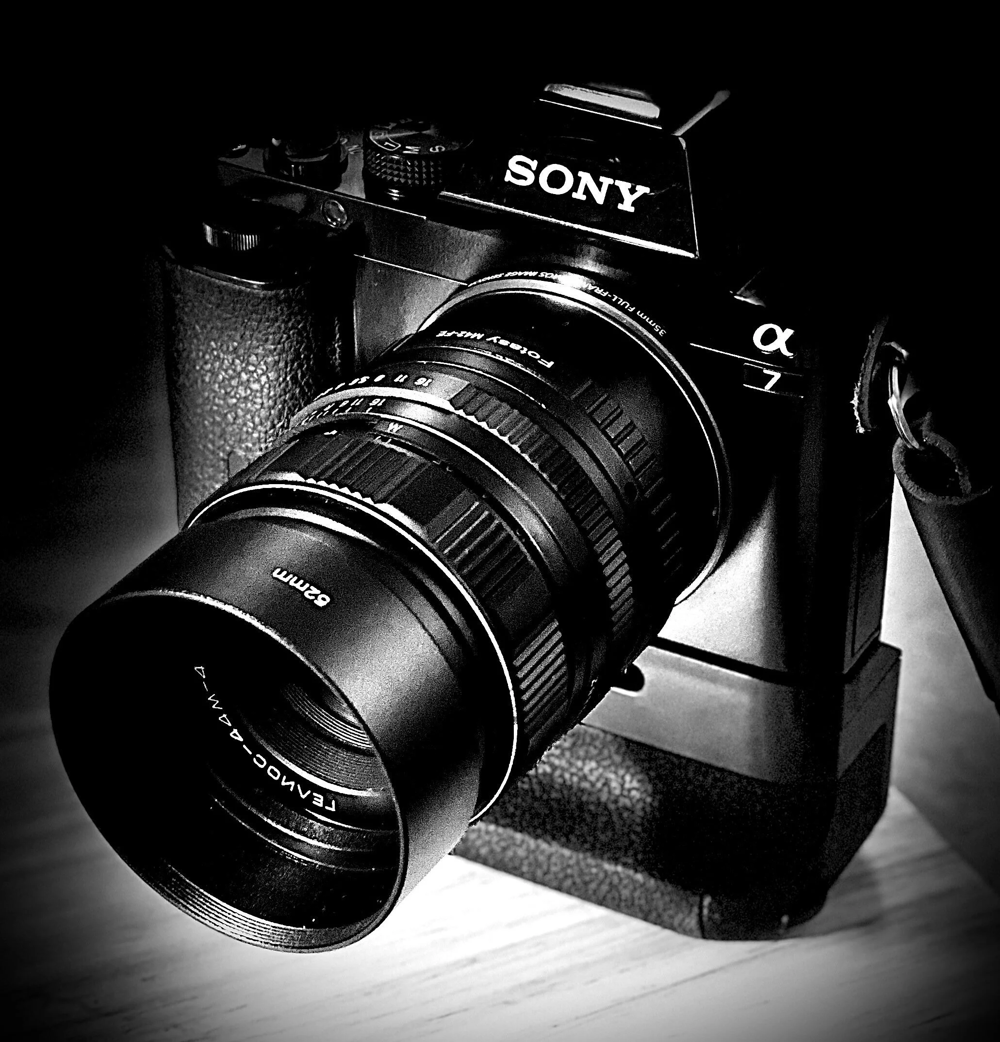 Sony A7 with vintage Helios lens