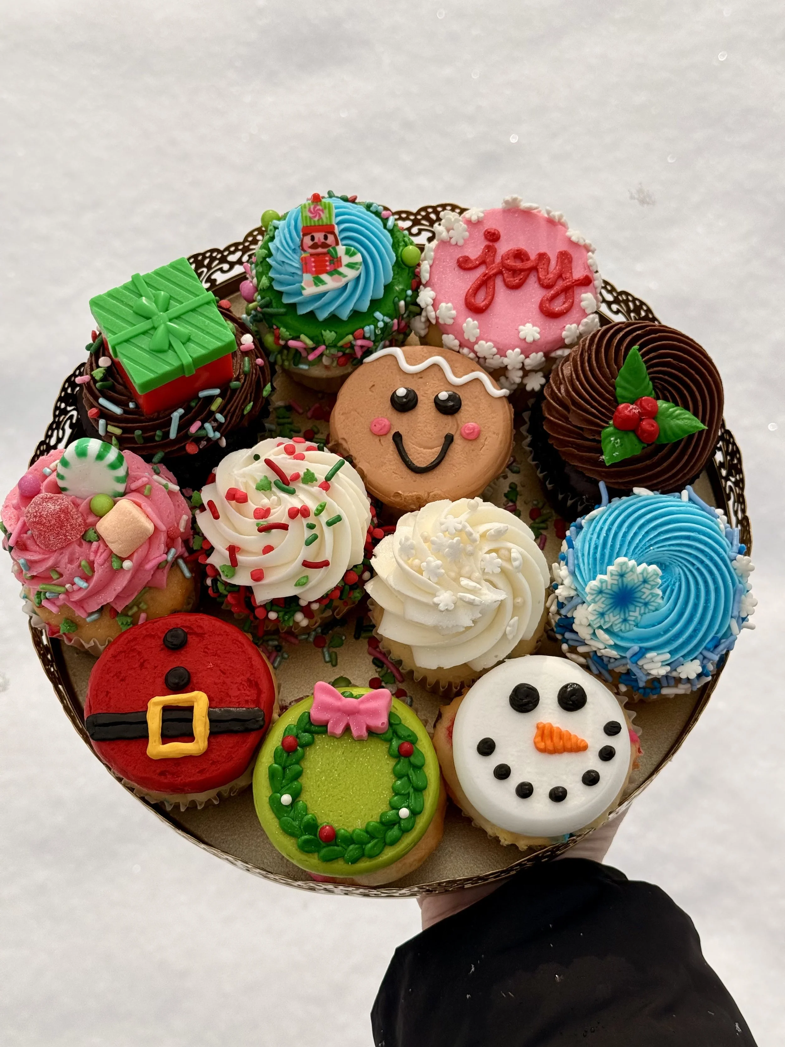 Christmas Cupcake Assortment
