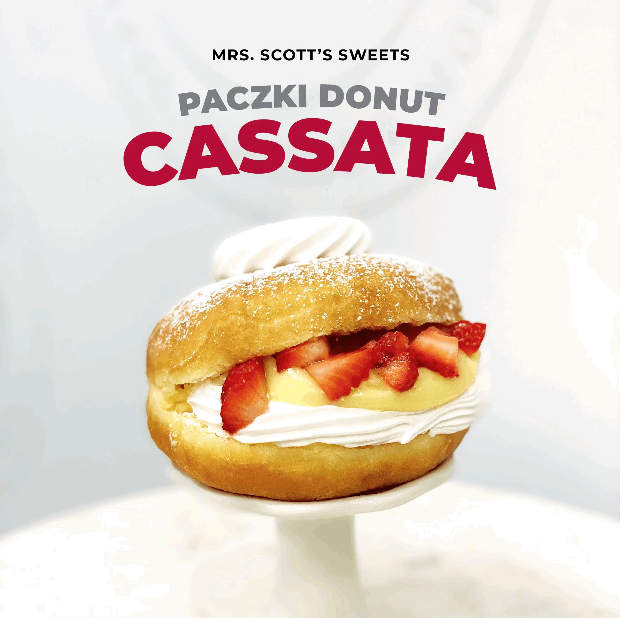 Cassata Paczki Donut 4 pack!