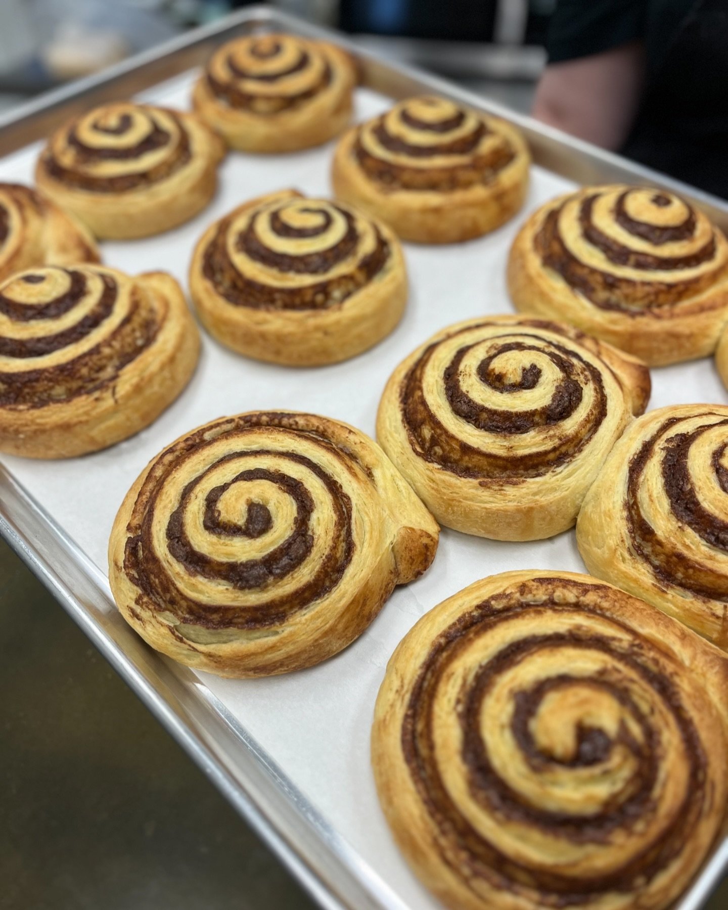 Happy ☀️day everyone!!! 

Snag some cinnamon rolls while they&rsquo;re still HOT! ♨️

We&rsquo;re open today until 1pm, See you soon! 

📍34161 Center Ridge Road, North Ridgeville