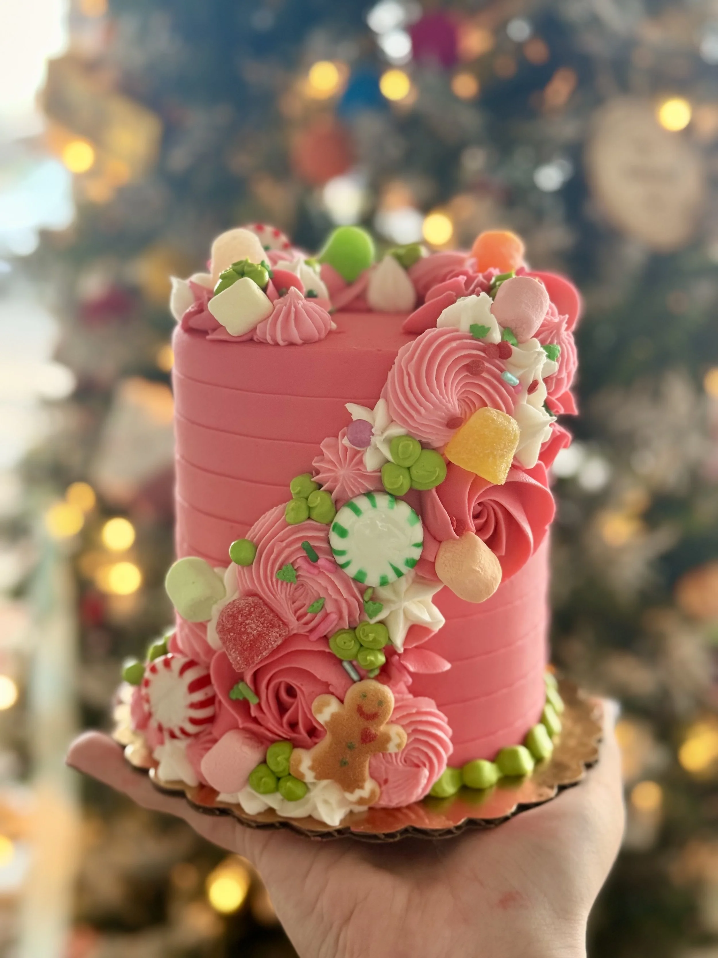 Sugarplums Dance Cake