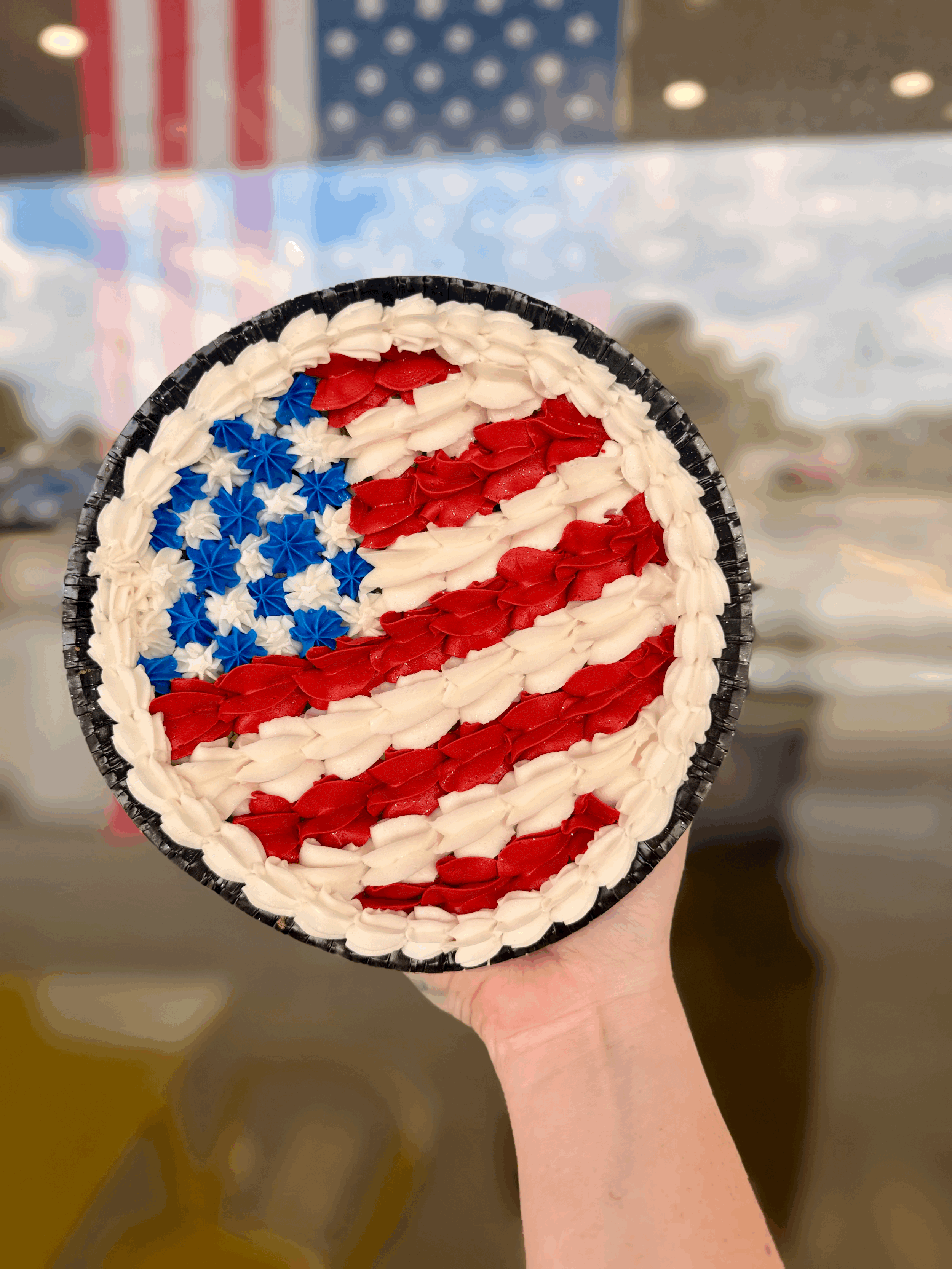 4th of July Cookie Cake