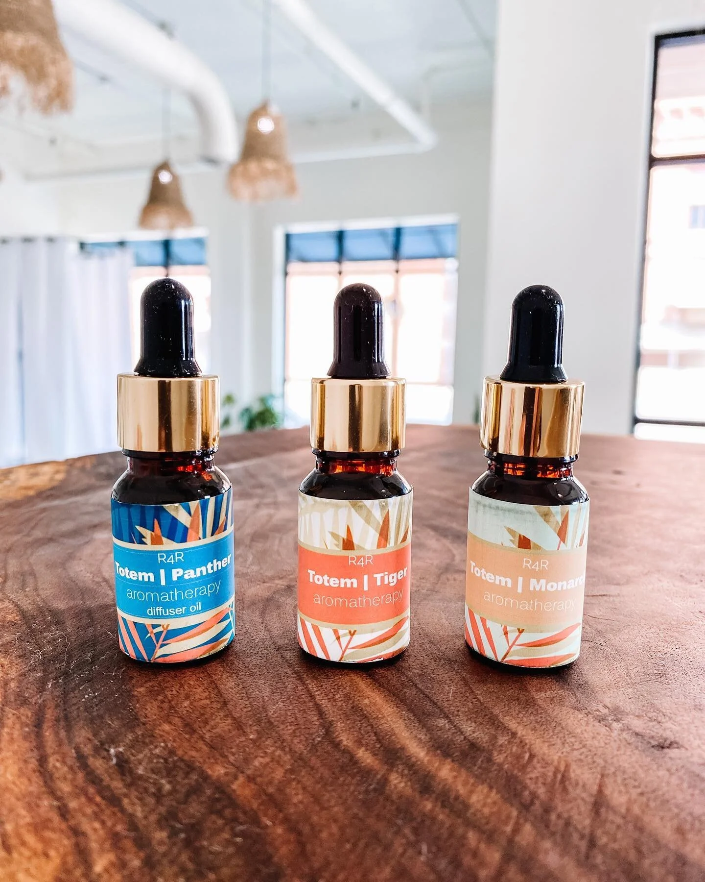 NEW aromatherapy diffuser oils and roll-ons! Find a totem that aligns with you or try one of our chakra gemstone rollers. ✨ 

These products are formulated with organic essential oils.