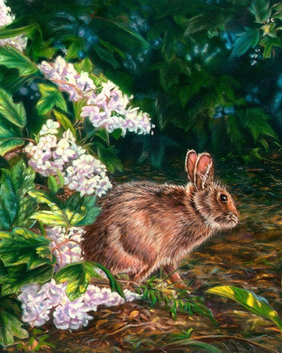 Happy Easter! We hope everyone had a beautiful holiday weekend! &ldquo;Quiet Corner&rdquo; is an early pastel painting by Cory from almost 20 years ago.  The Chocolate cake was baked for Easter by LauraGlen.