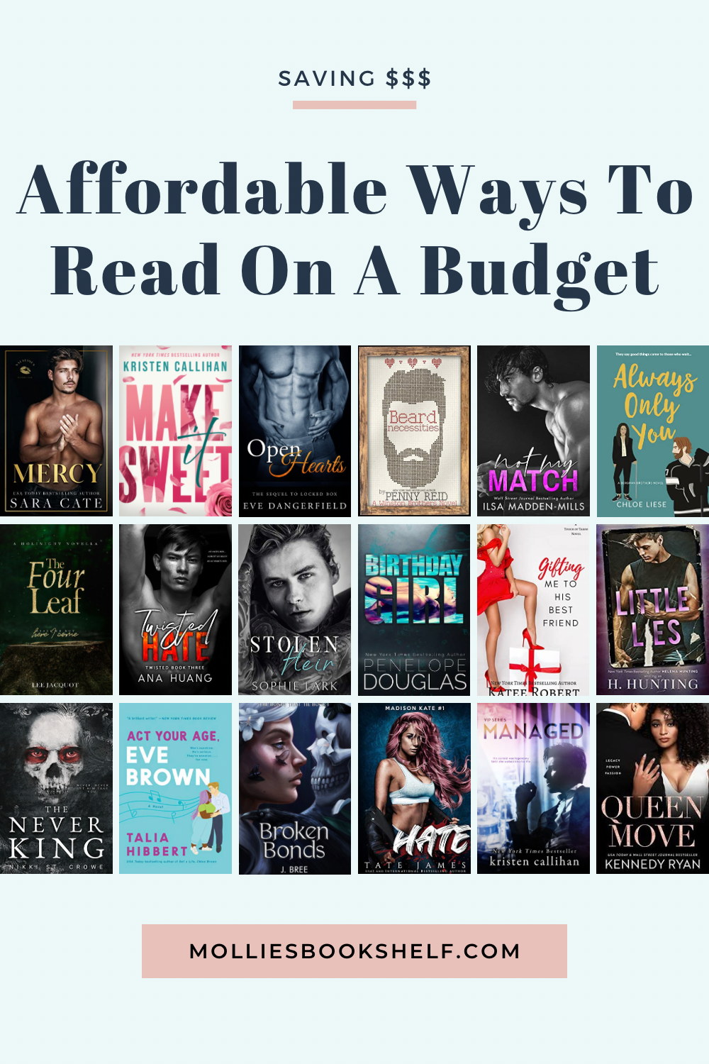 8 Affordable Ways To Read On A Budget — Mollie's Bookshelf