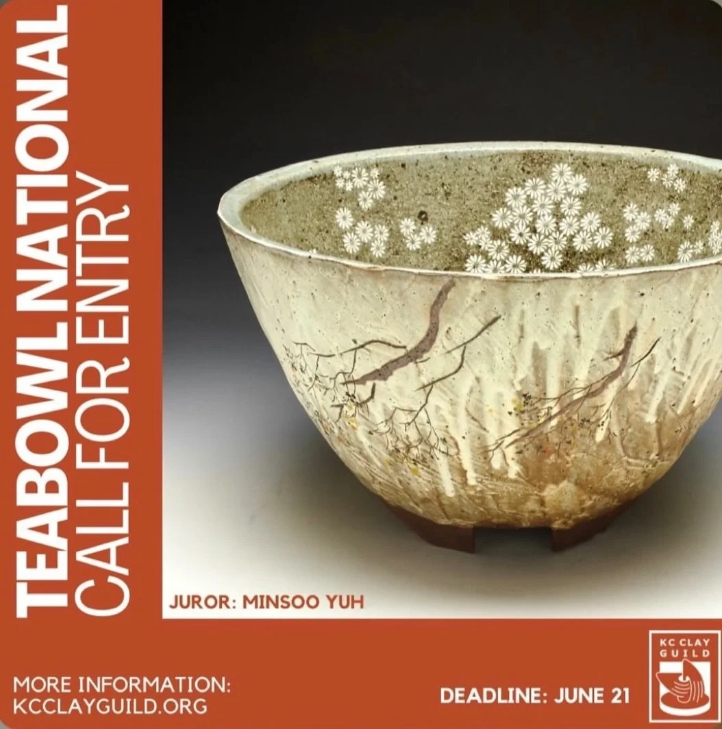 Honored and incredibly excited to announce that I will be the juror for the Teabowl National 2026, and presenting a workshop with @kcclayguild!

The deadline for application is June 21st!
(Link in my bio to apply)

Thank you so much to KC Clay Guild 
