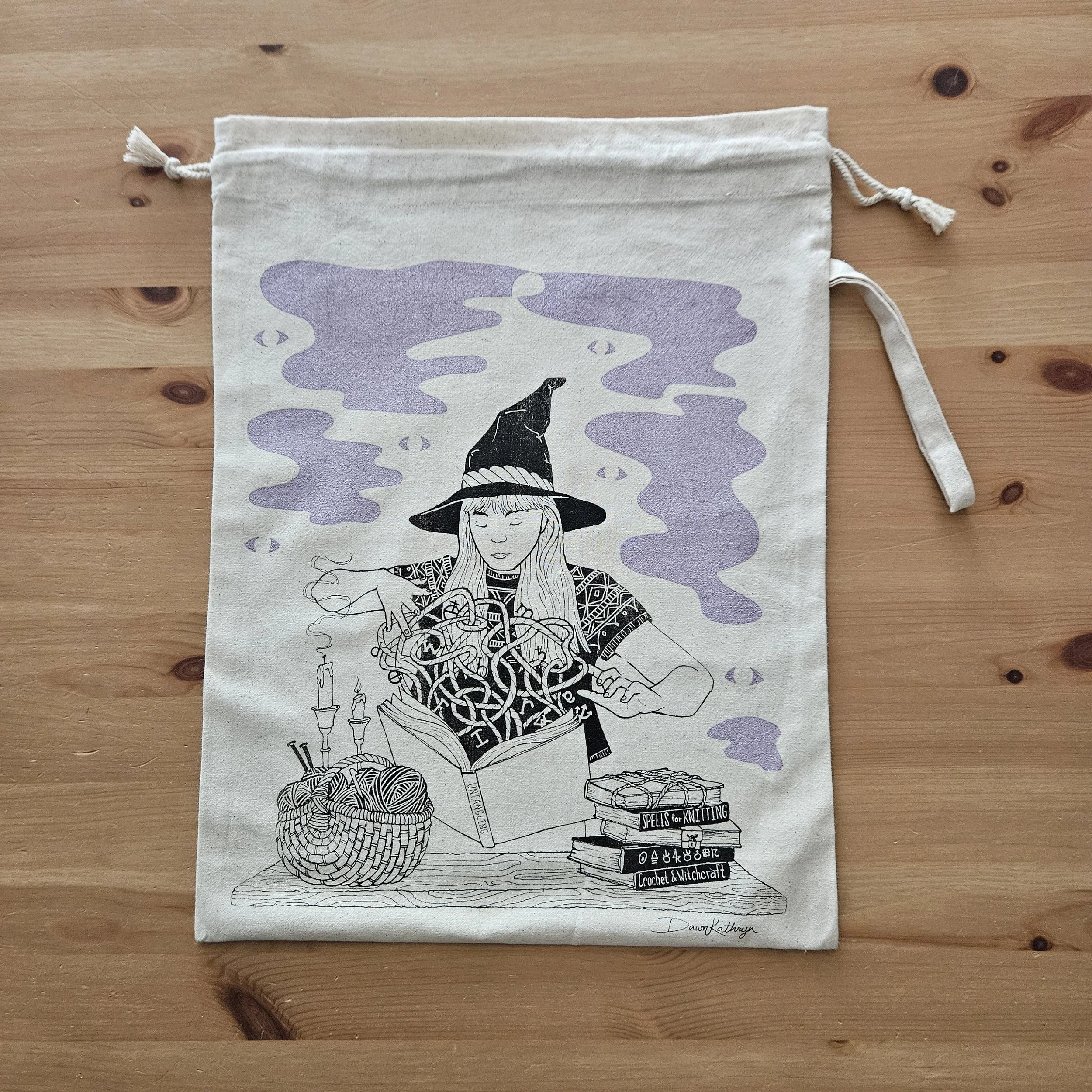 The Witch's Secret Project Bag