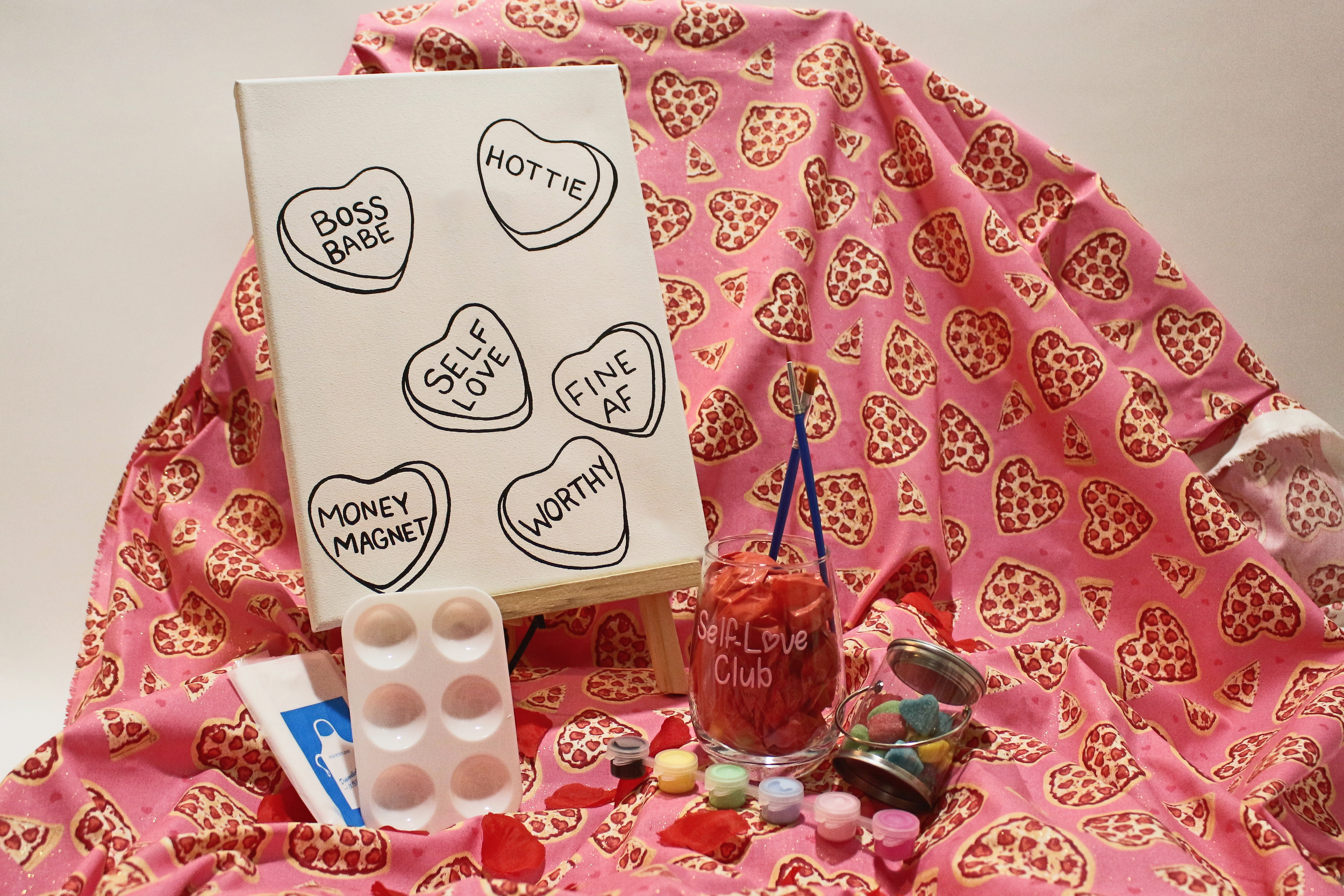 "Self Love Club" Luxury Paint Parcel