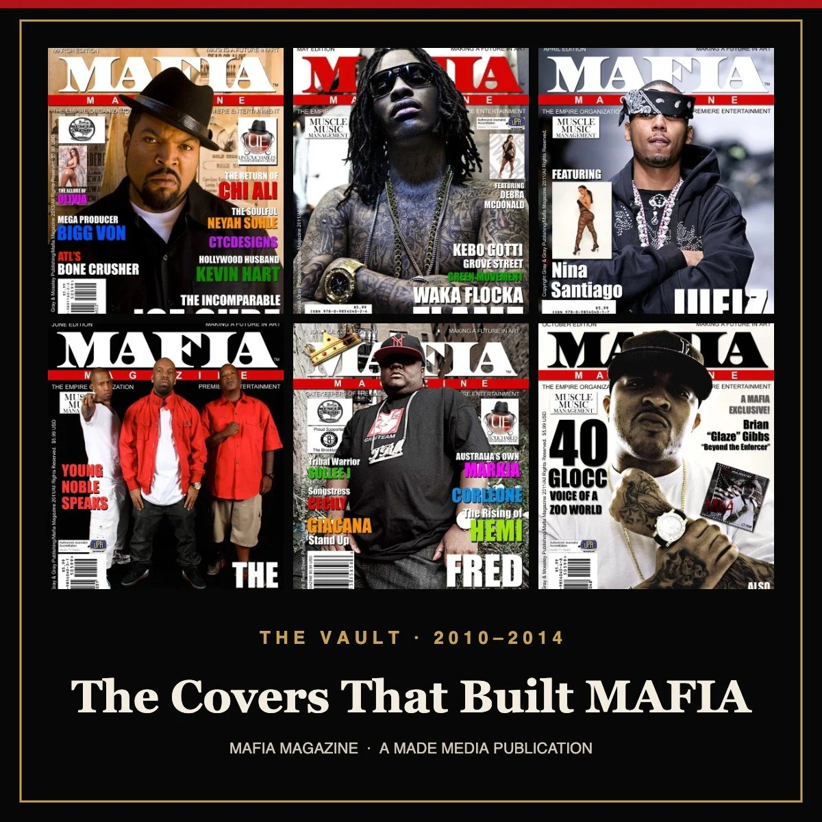 The Vault: The Covers That Built MAFIA (2010–2014)