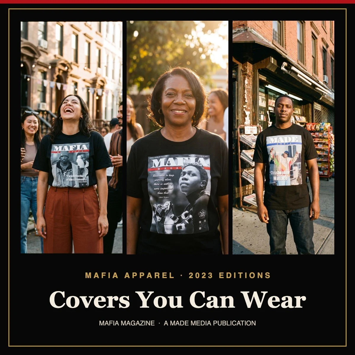 Covers You Can Wear: The 2023 Editions on Heavyweight Tees