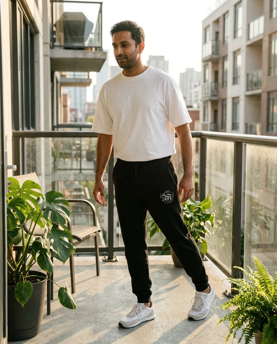 Unisex Fleece Sweatpants - MADE Logo