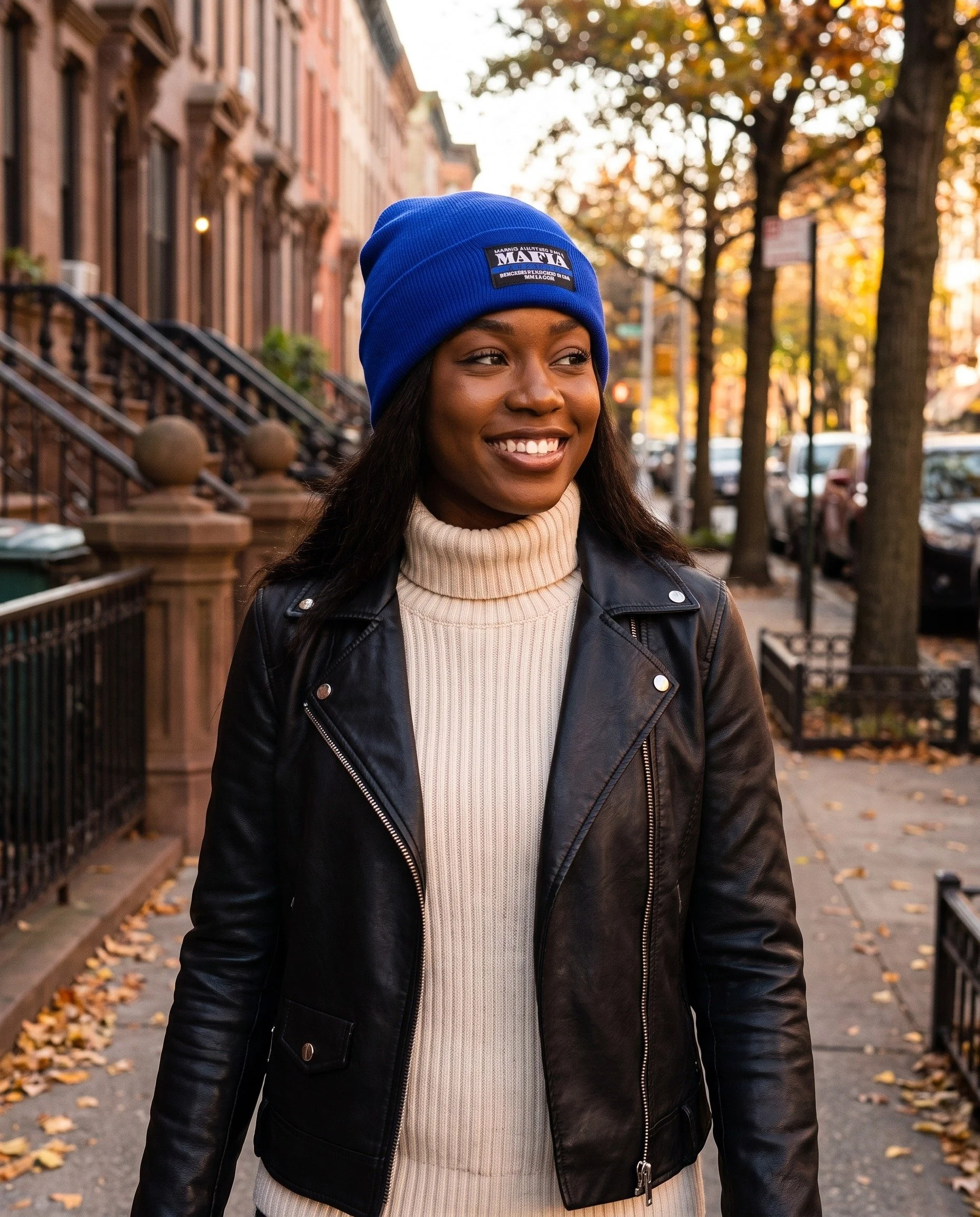 Royal Blue Beanie - Mafia Apparel