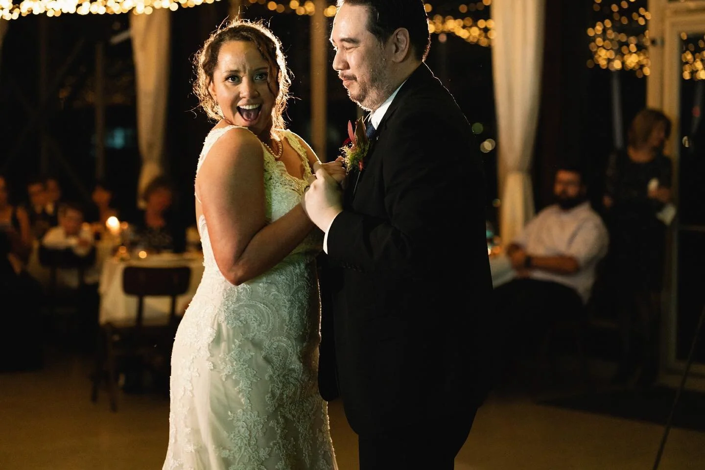 You might have noticed I love a backlit shot.
I do these with some @godox_global AD200 flashes triggered remotely by my on camera flash.
I like how it separates the couple from the rest of the room. Like a pop of 3D.
.
I&rsquo;m always keen to help o