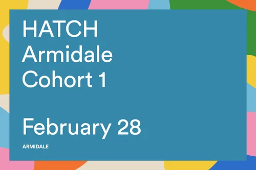 Hatch Program HATCH: Armidale - Cohort 1 — UNE SMART Region Incubator