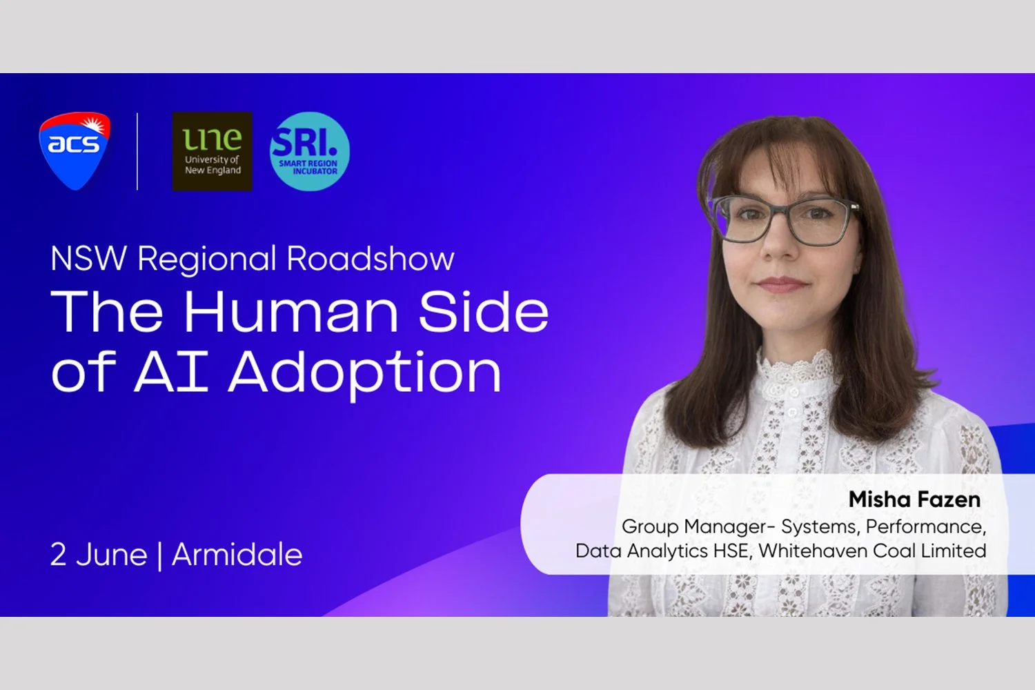 NSW Regional Roadshow: The human side of AI adoption