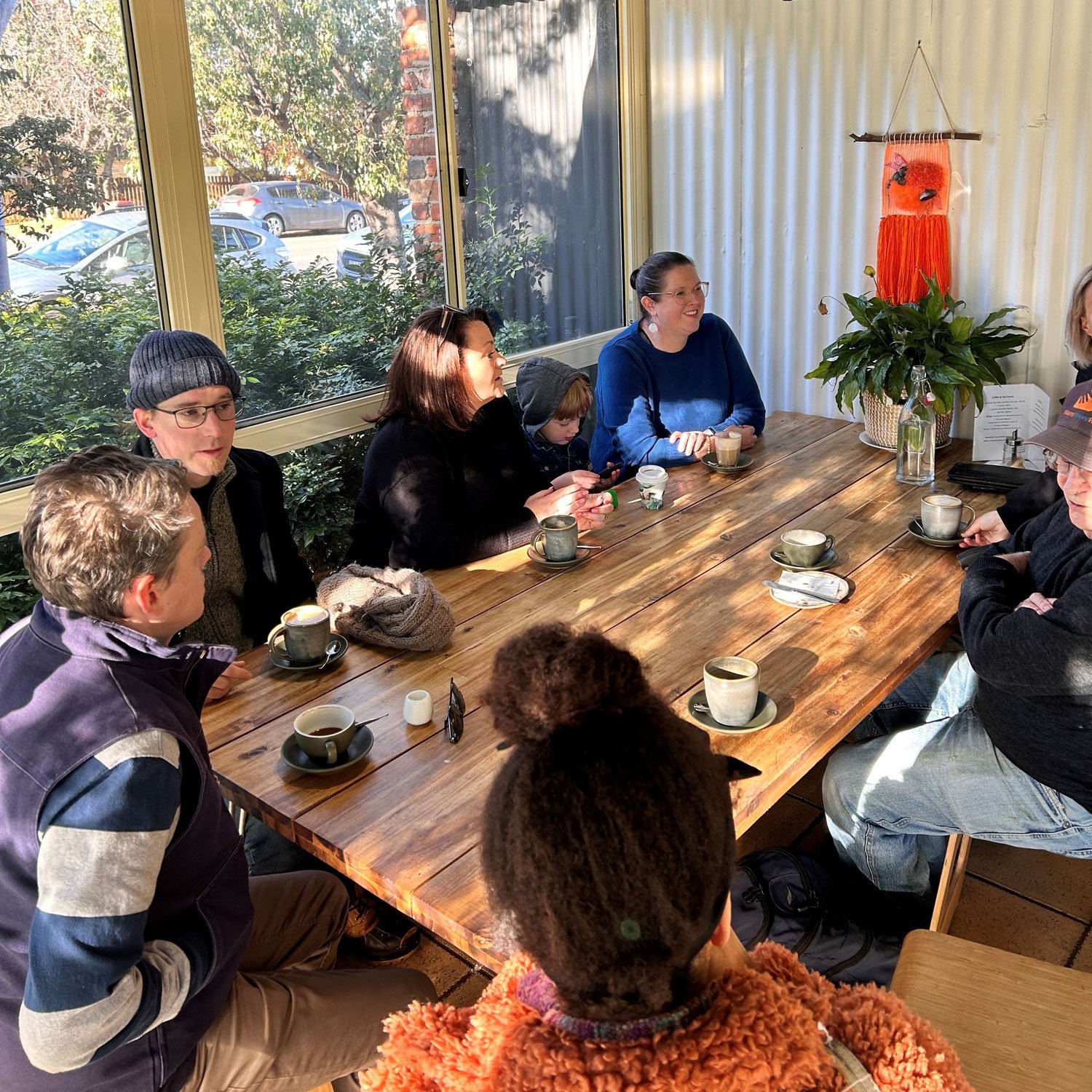 Coffee, conversations and accidental connections