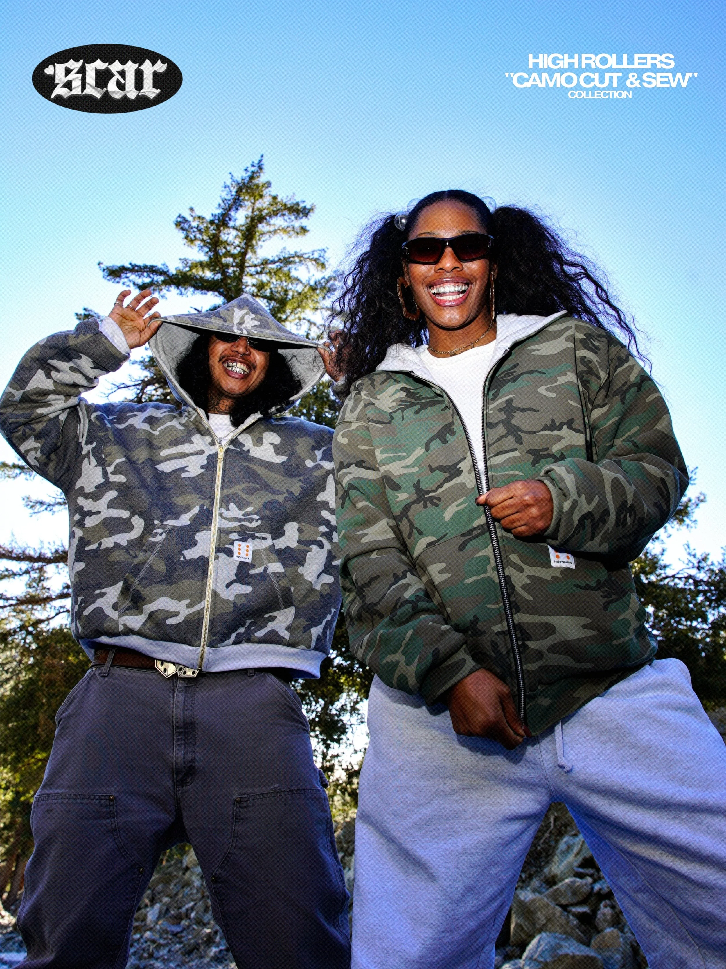 HIGH ROLLERS "CAMO" COLLECTION