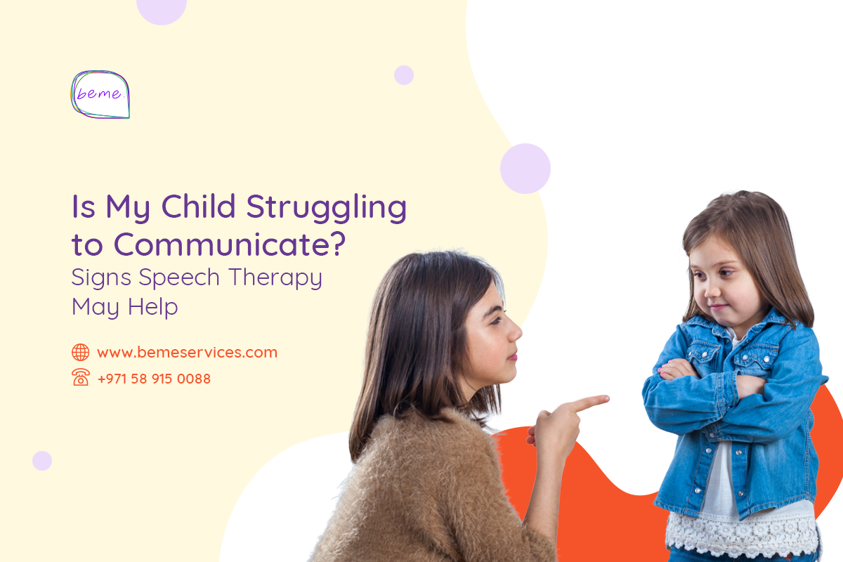 Is My Child Struggling to Communicate? Signs Speech Therapy May Help