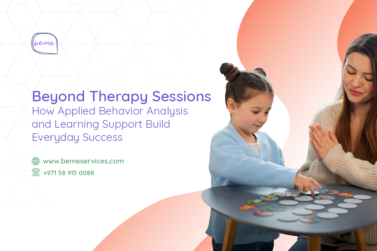 Beyond Therapy Sessions: How Speech Therapy Near Me and Learning Support Build Everyday Success