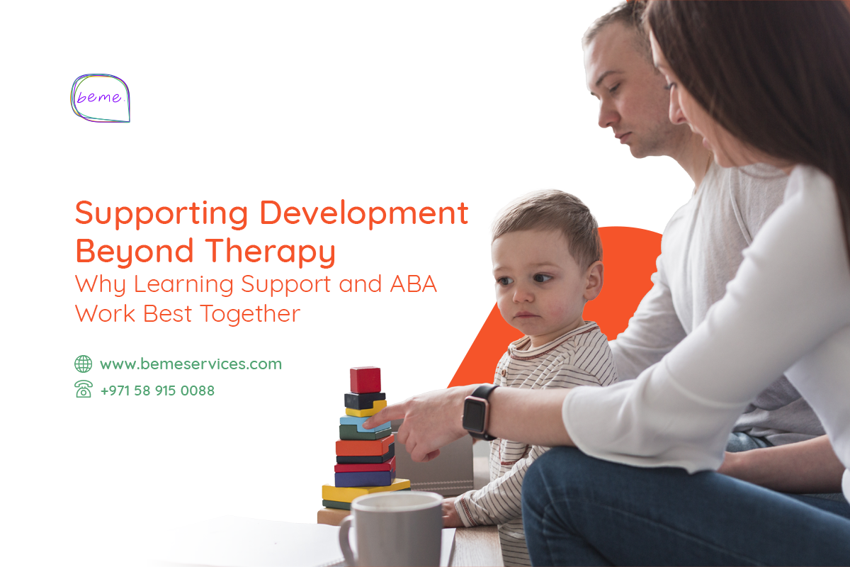 Supporting Development Beyond Therapy: Why Learning Support and ABA Work Best Together