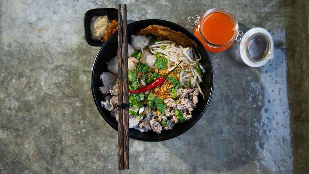 Tom Yum Noodles with with Pork Recipe | Guay Tiew Tom Yum — WORLD of THAI  FOOD