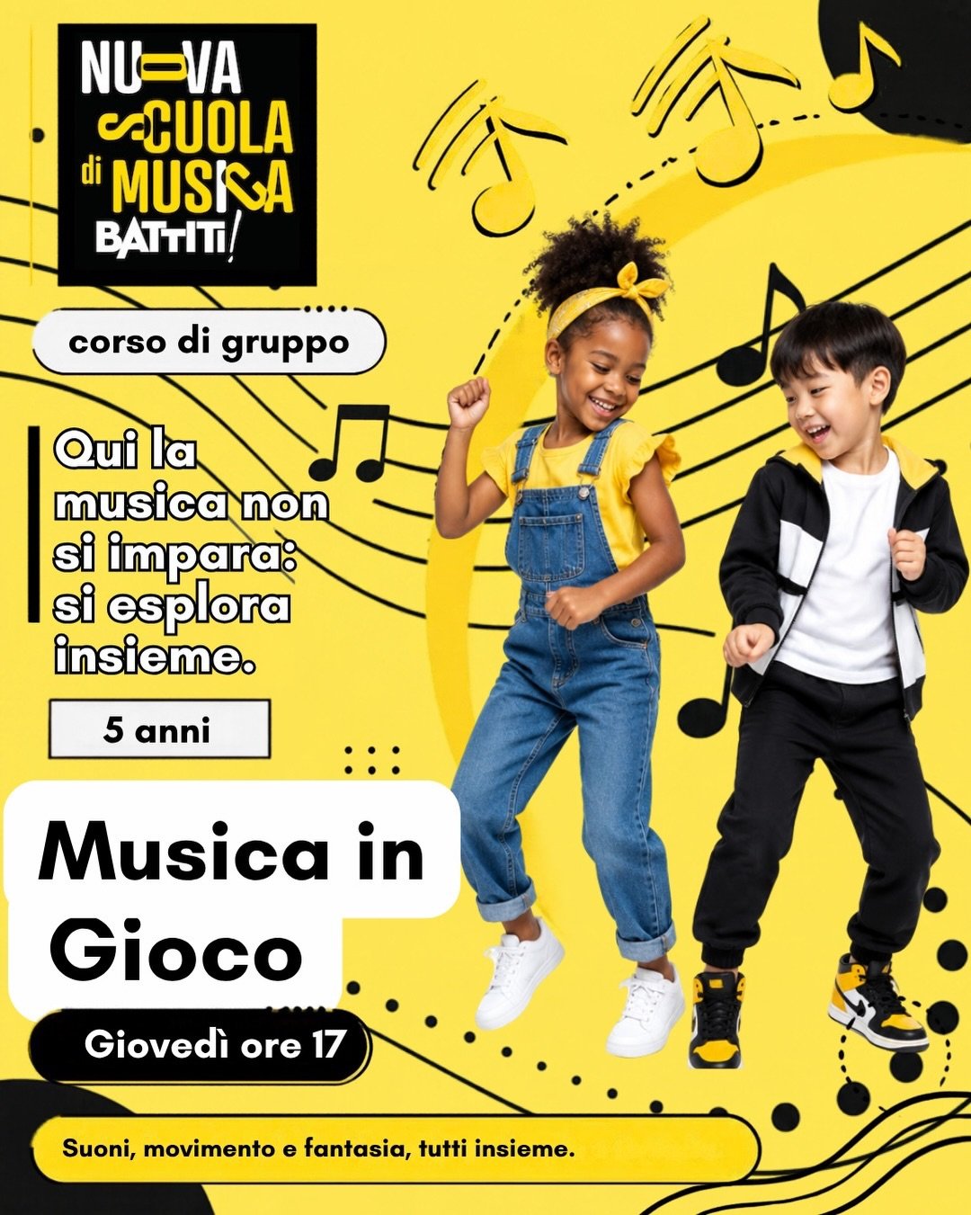 ℹ️Musica in Gioco nasce per accompagnare i pi&ugrave; piccoli nel loro primissimo incontro con il suono, attraverso il gioco, il corpo e la scoperta sensoriale. Non ci sono strumenti da imparare n&eacute; tecniche da acquisire: c&rsquo;&egrave; un mo