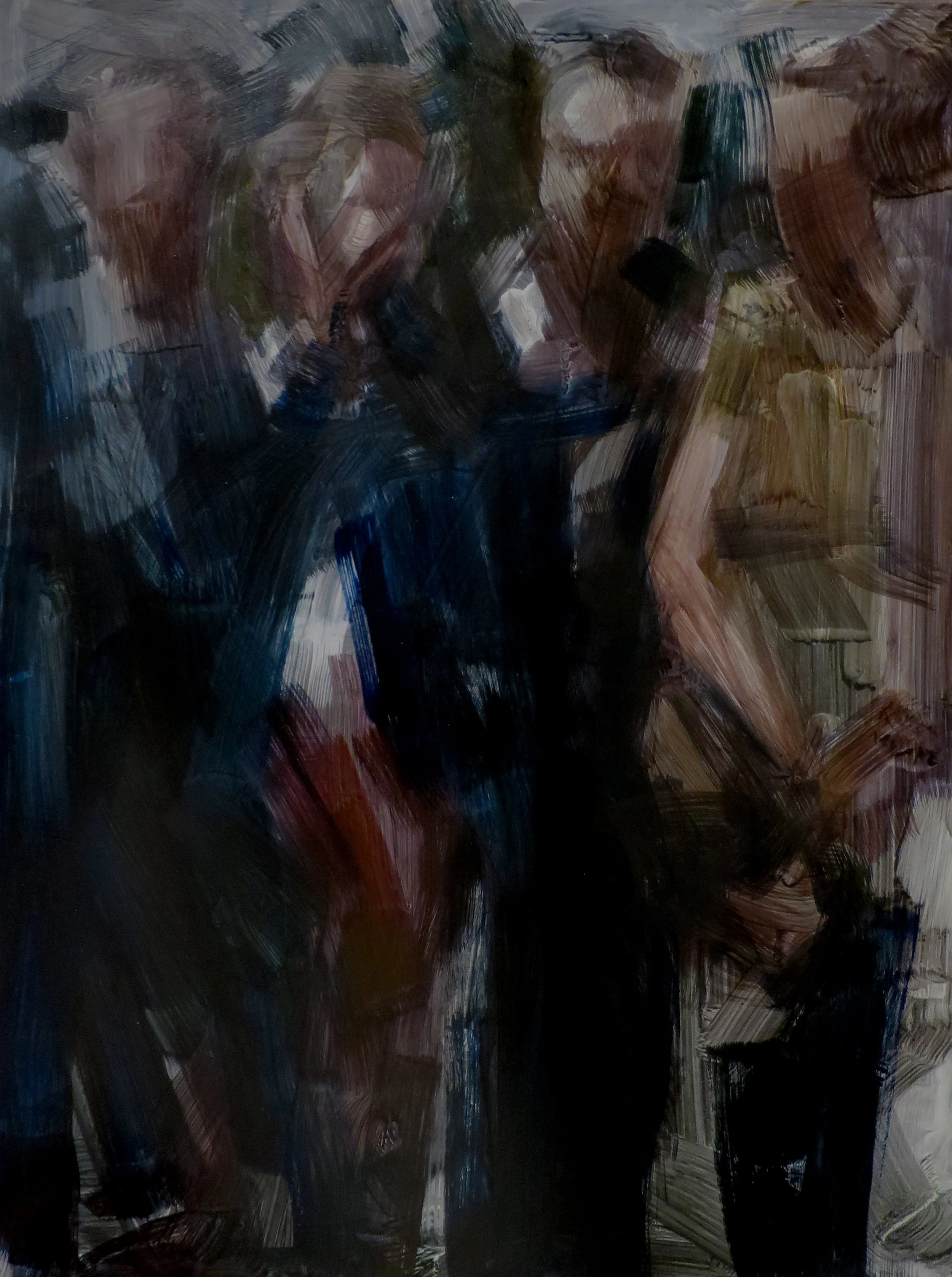 A Winslow Homer from a fly tip, 2025
oil on board, framed in Tasmanian oak
30.5 x 40.6cm