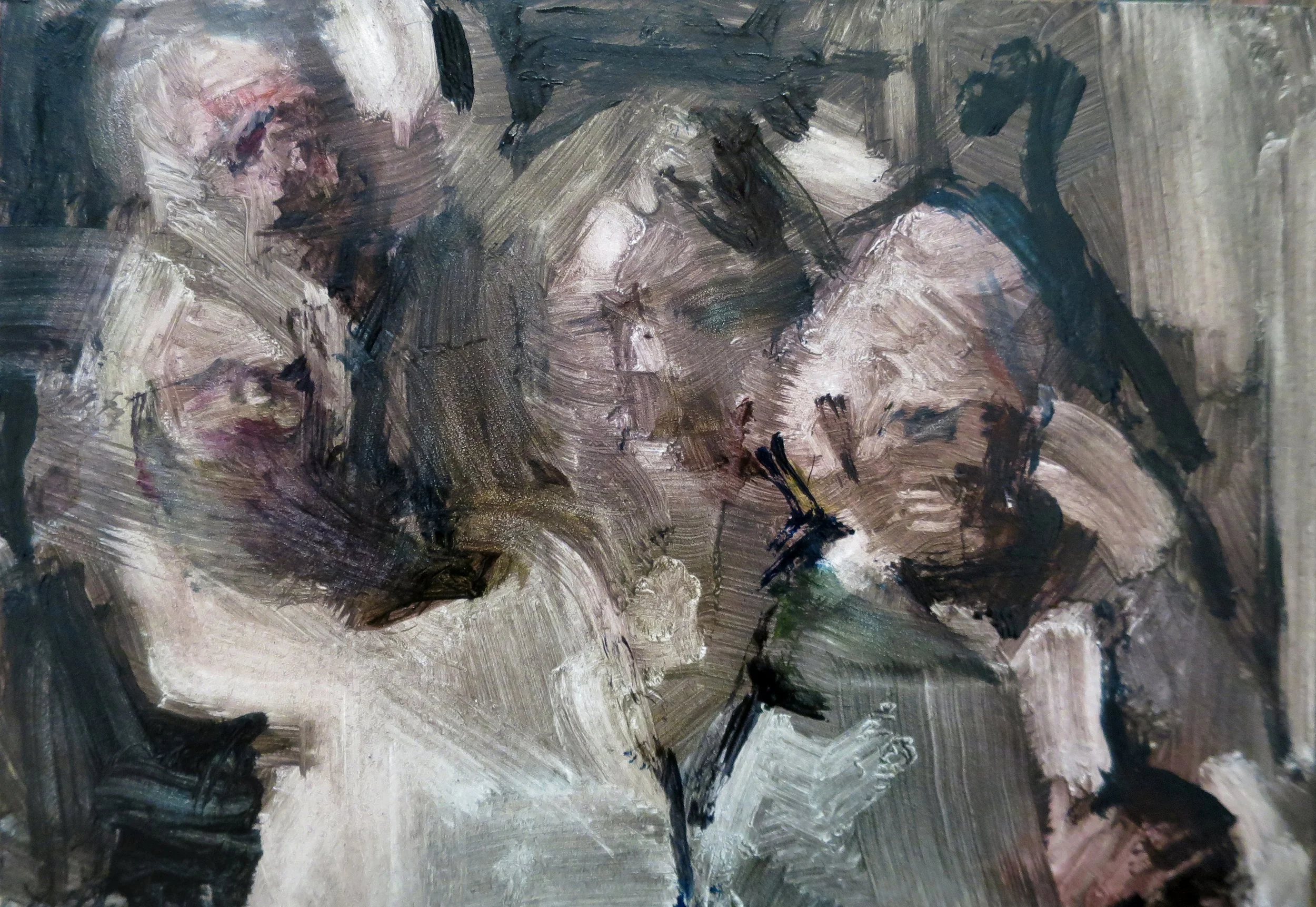 Raoul Dufy, 2025
oil on board, framed in Tasmanian oak
12.5 x 17.5cm