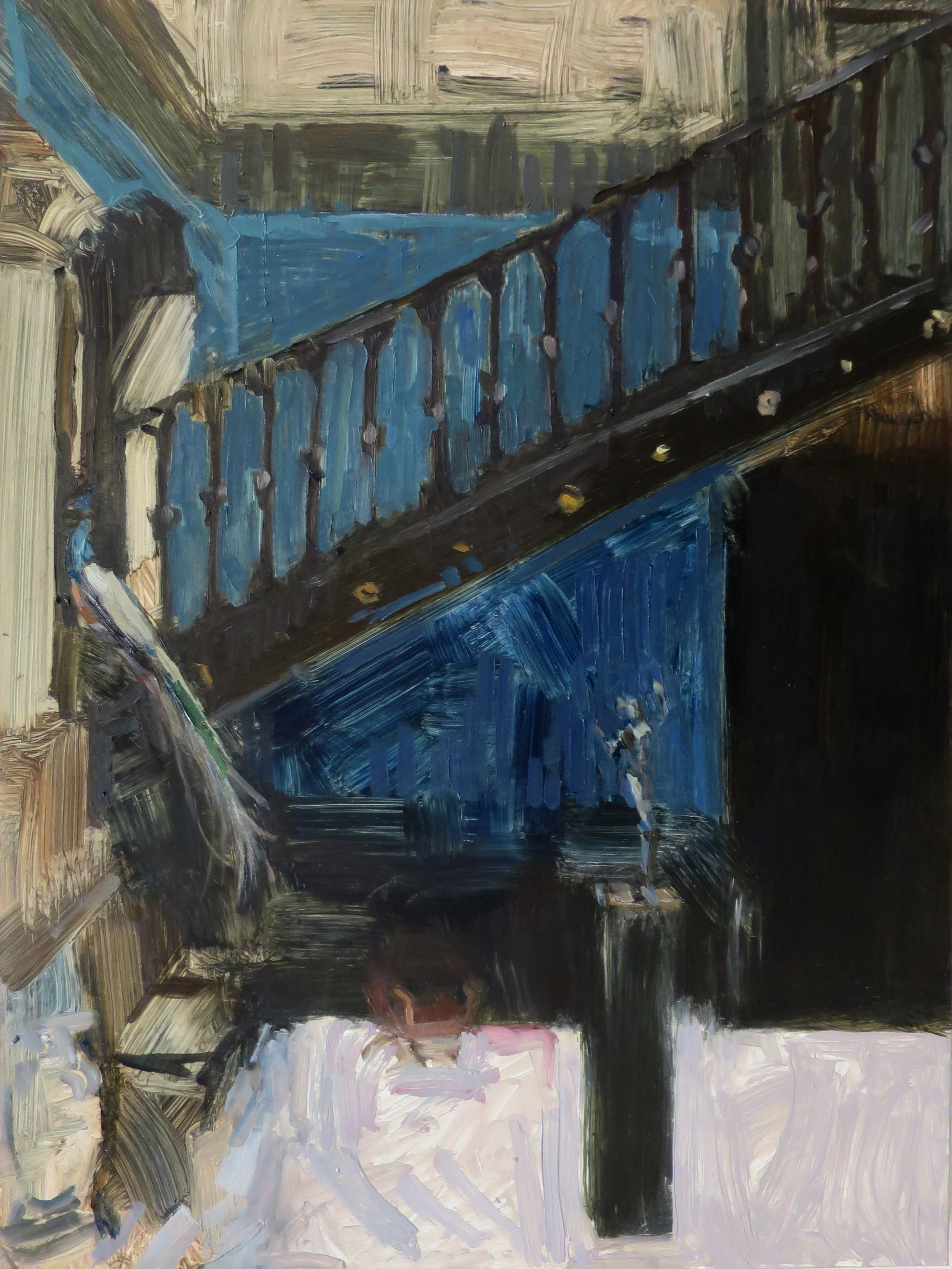 Leighton House (peacock room)
2024
Oil on board
40.5 x 30.5cm
Courtesy the artist and MARS Gallery