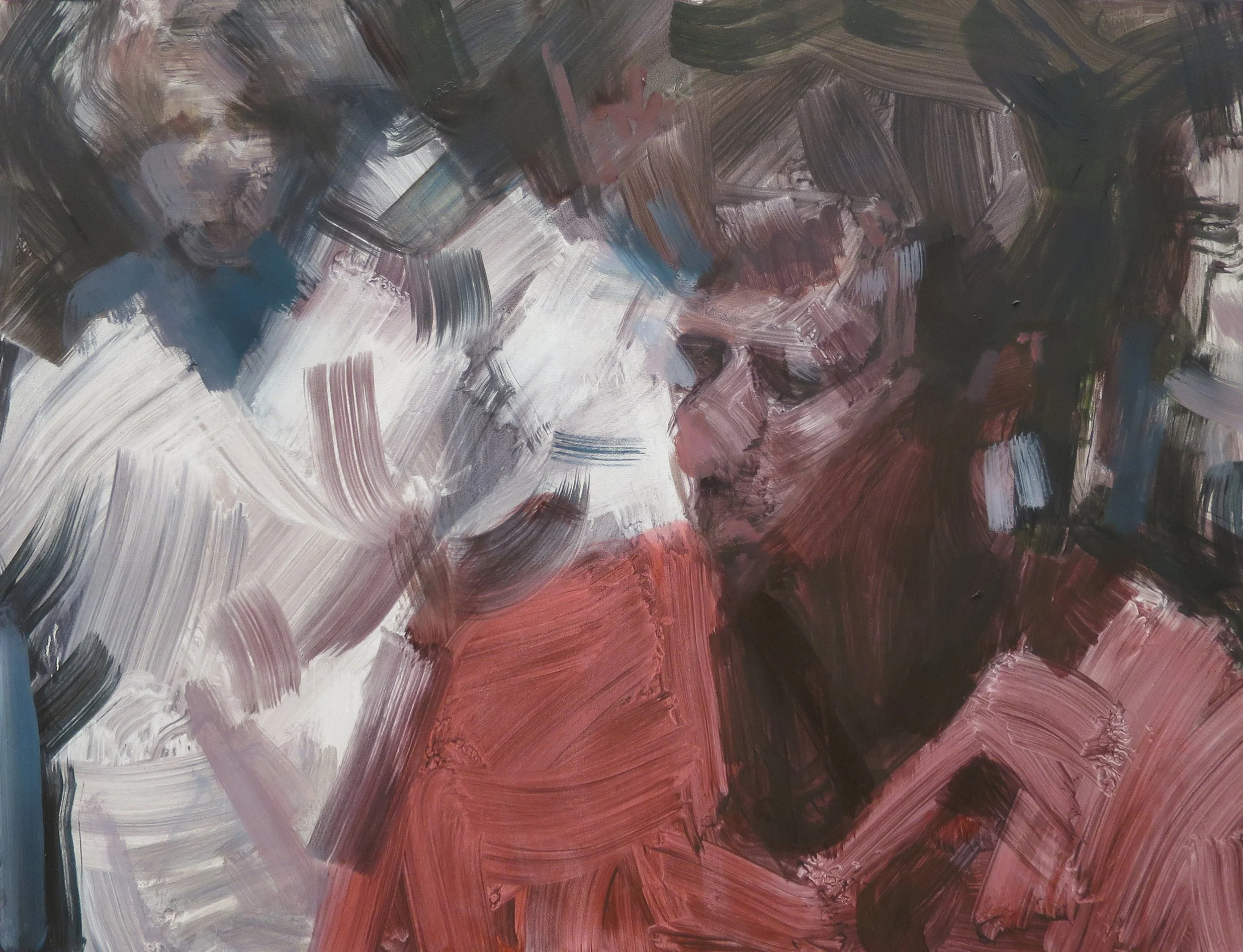 Ceramic vase, 2025
oil on board, framed in Tasmanian oak
30.5 x 40.5cm