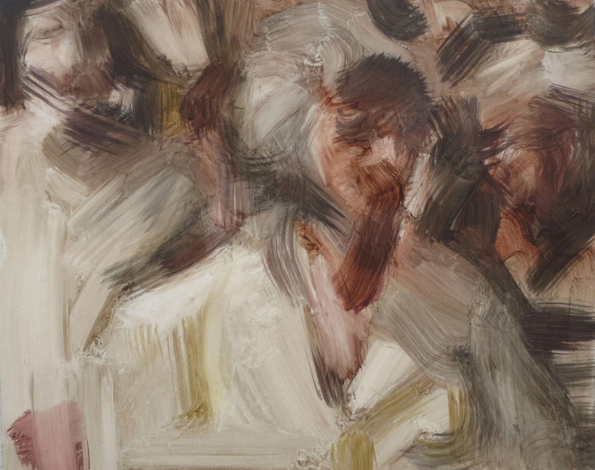 Photo album, 2025
oil on board, framed in Tasmanian oak
20 x 25.5cm