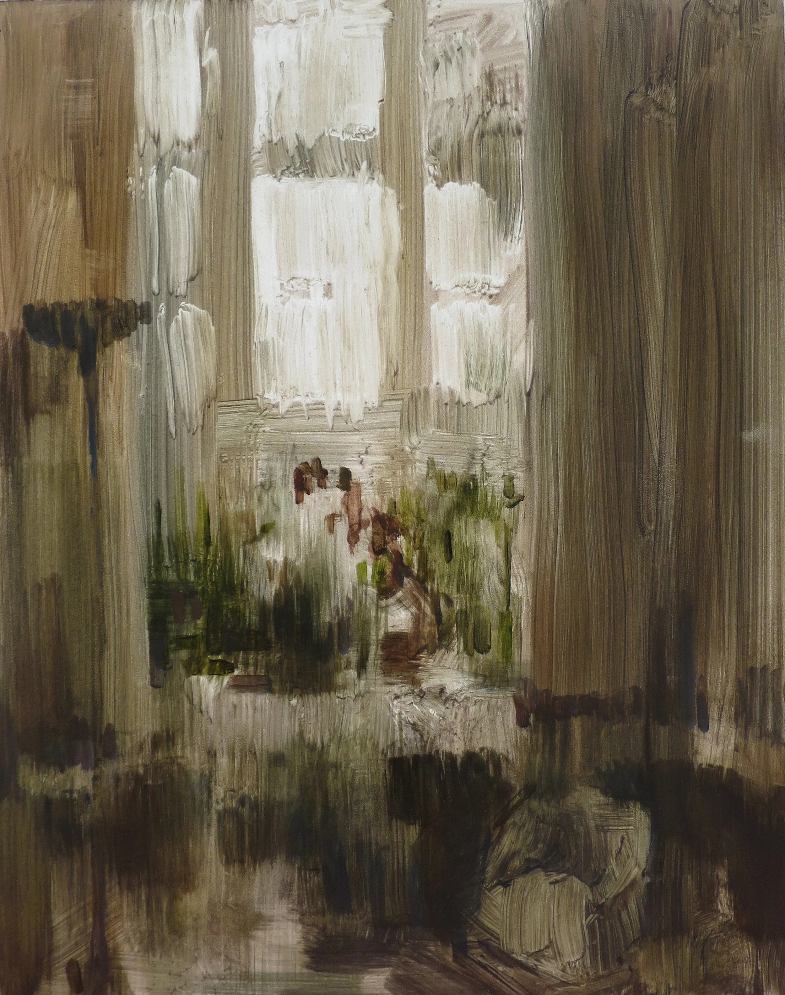 Freud Museum (window sill)
2024
Oil on board
35.5 x 28cm
Courtesy the artist and MARS Gallery