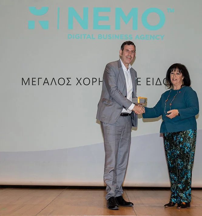 NEMO received an honorary distinction from Together For Children NGO (Mazi gia to Paidi) for actively supporting their mission.