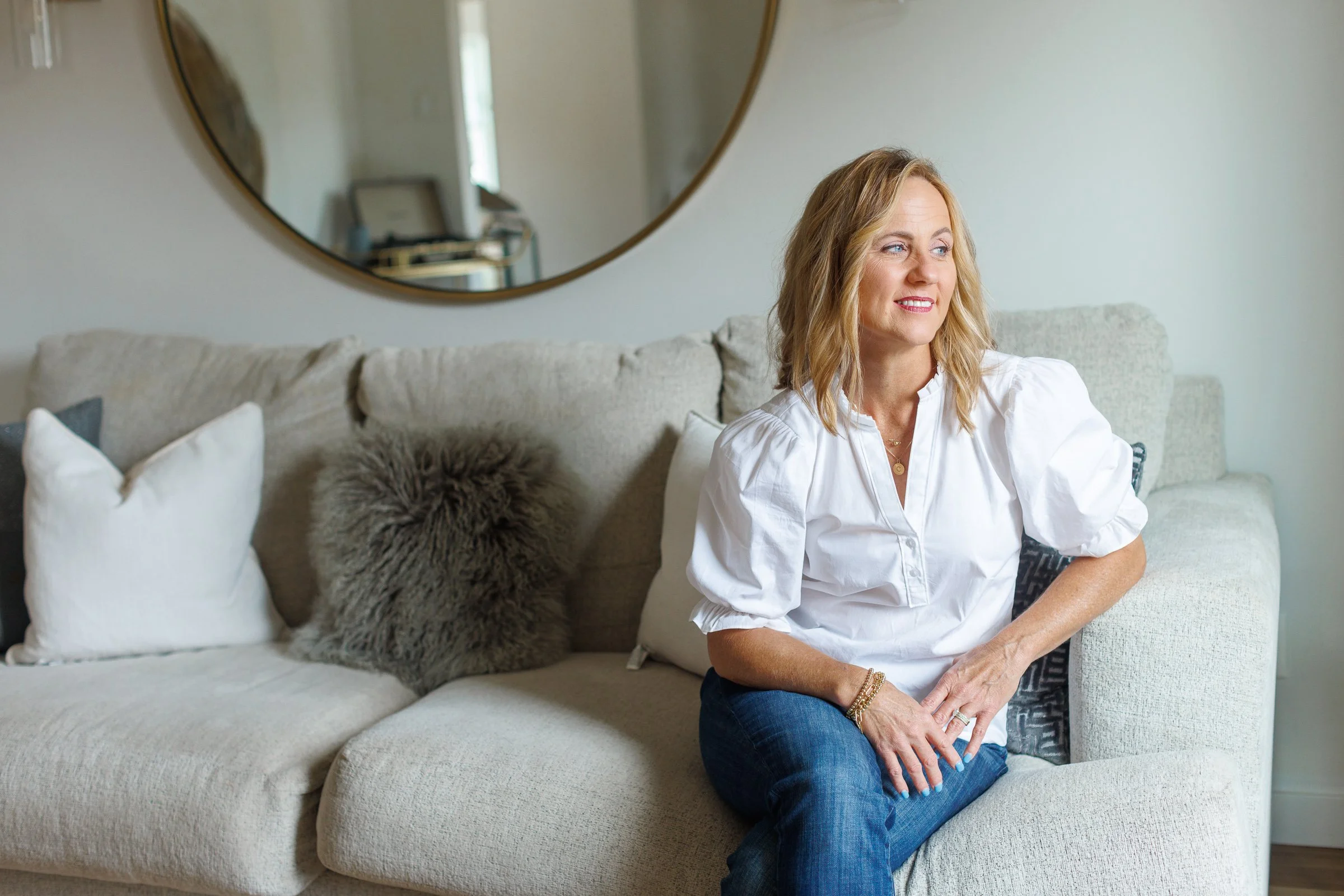 home organization feeling calm