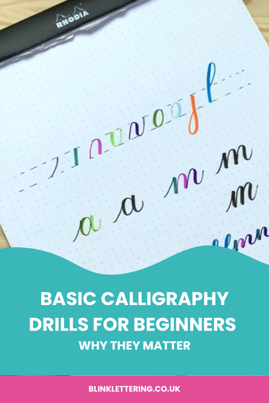 Basic Calligraphy Drills for Beginners | Why They Matter