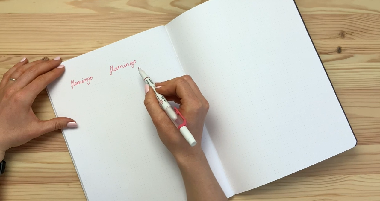 Cursive handwriting example showing fully joined-up letters