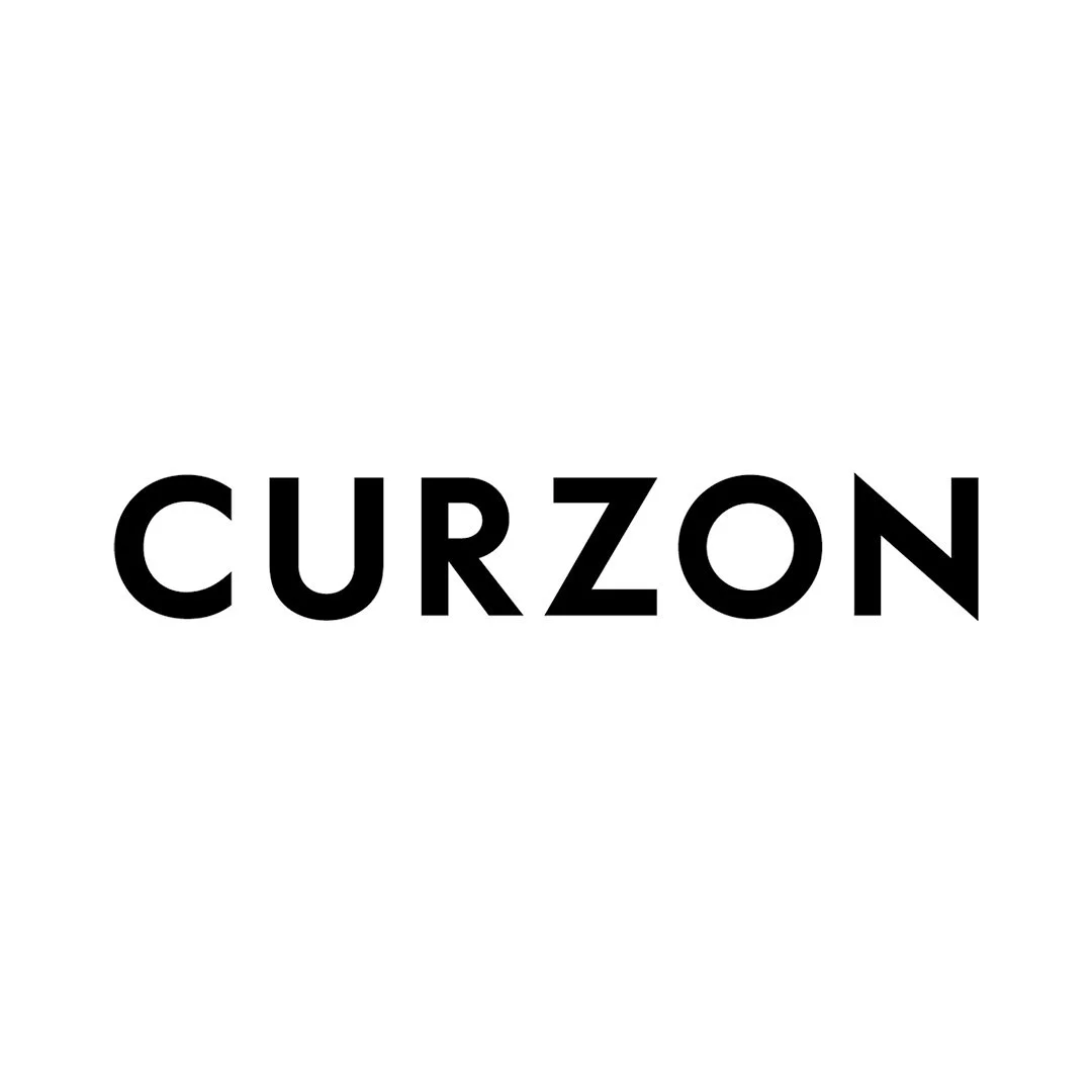 Black text on white background that says "CURZON".
