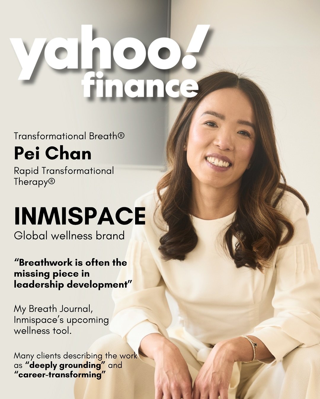 Inmispace made it to Yahoo Finance &amp; Market Watch! 

From Burnout to Breathwork. 

From Corporate Hustle to Conscious Leadership. 

And now, from London back to Singapore. 

After years of recalibrating, learning, and rebuilding, I am returning h